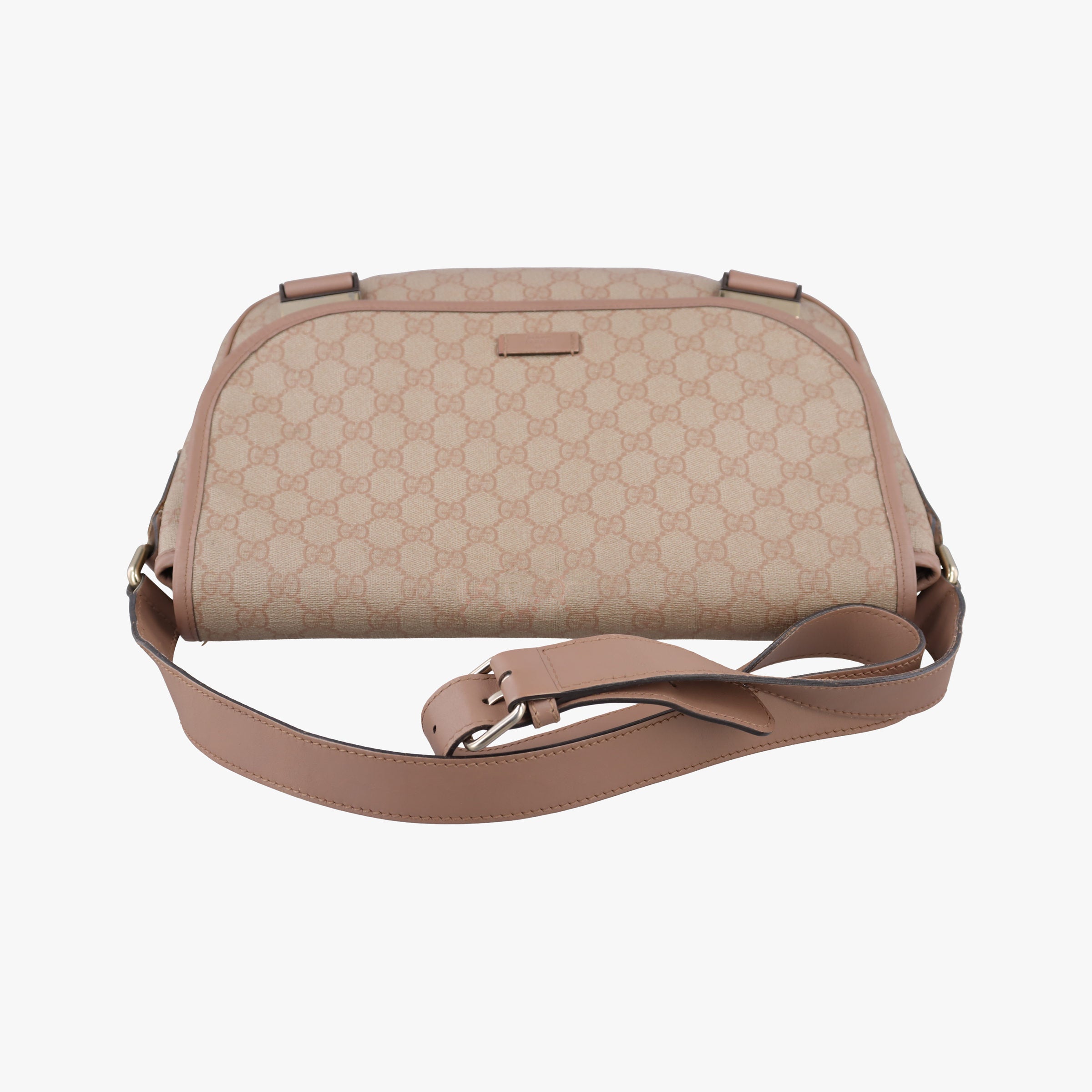 Secondhand Gucci GG Plus Messenger beige×Multicolour PVC coated canvas×Leather 201732 shoulderbag | stylenewstar