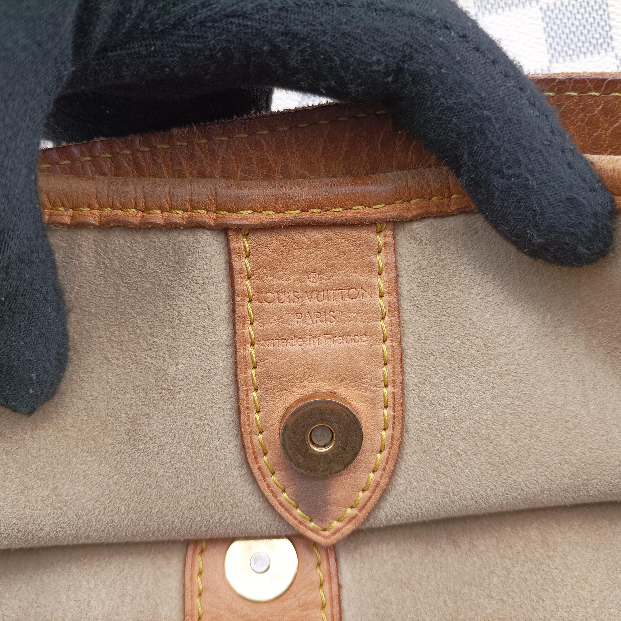 Vintage Louis Vuitton GALLIERA GM AZUR Damier Canvas N55216 shoulderbag | stylenewstar
