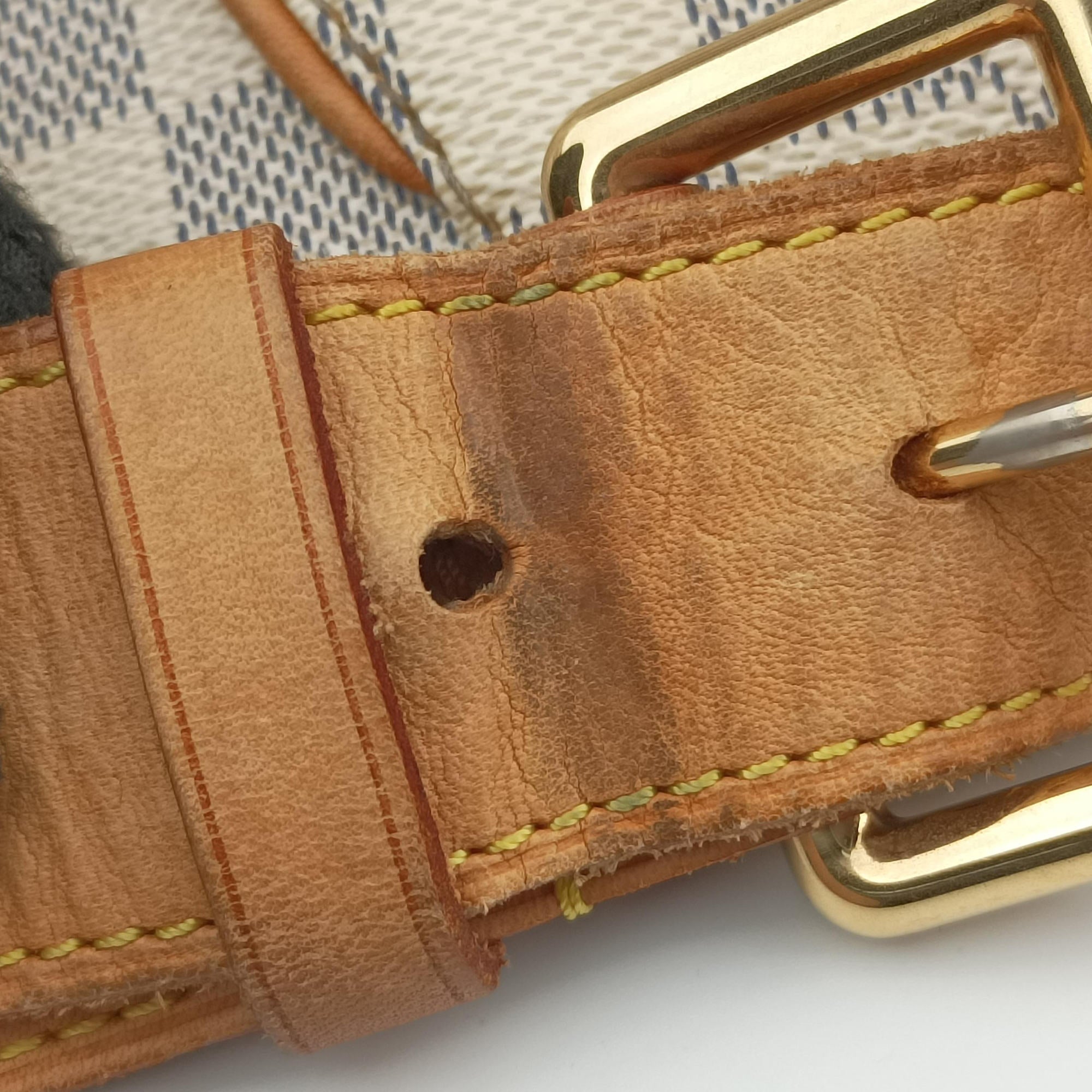 Vintage Louis Vuitton GALLIERA GM AZUR Damier Canvas N55216 shoulderbag | stylenewstar