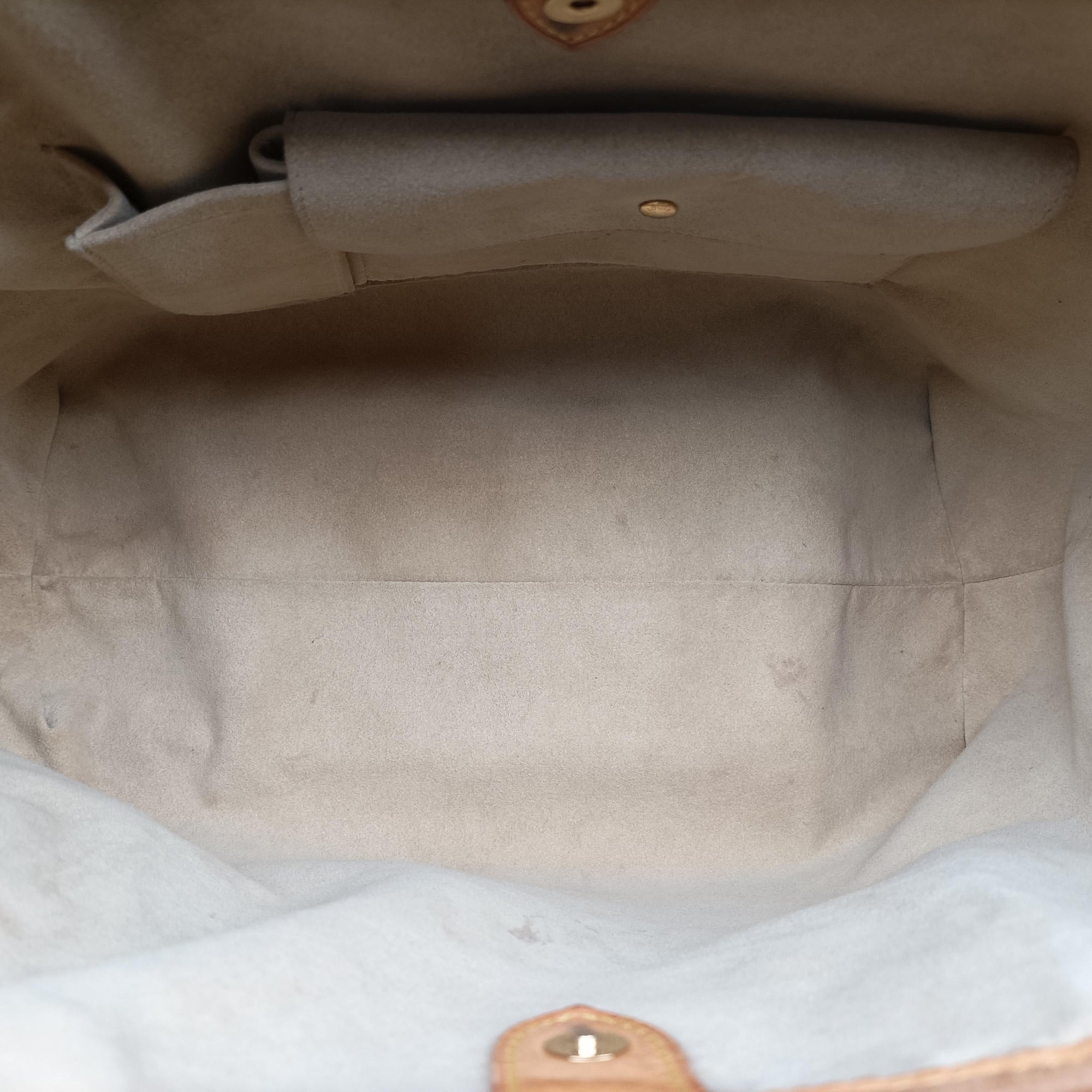 Vintage Louis Vuitton GALLIERA GM AZUR Damier Canvas N55216 shoulderbag | stylenewstar