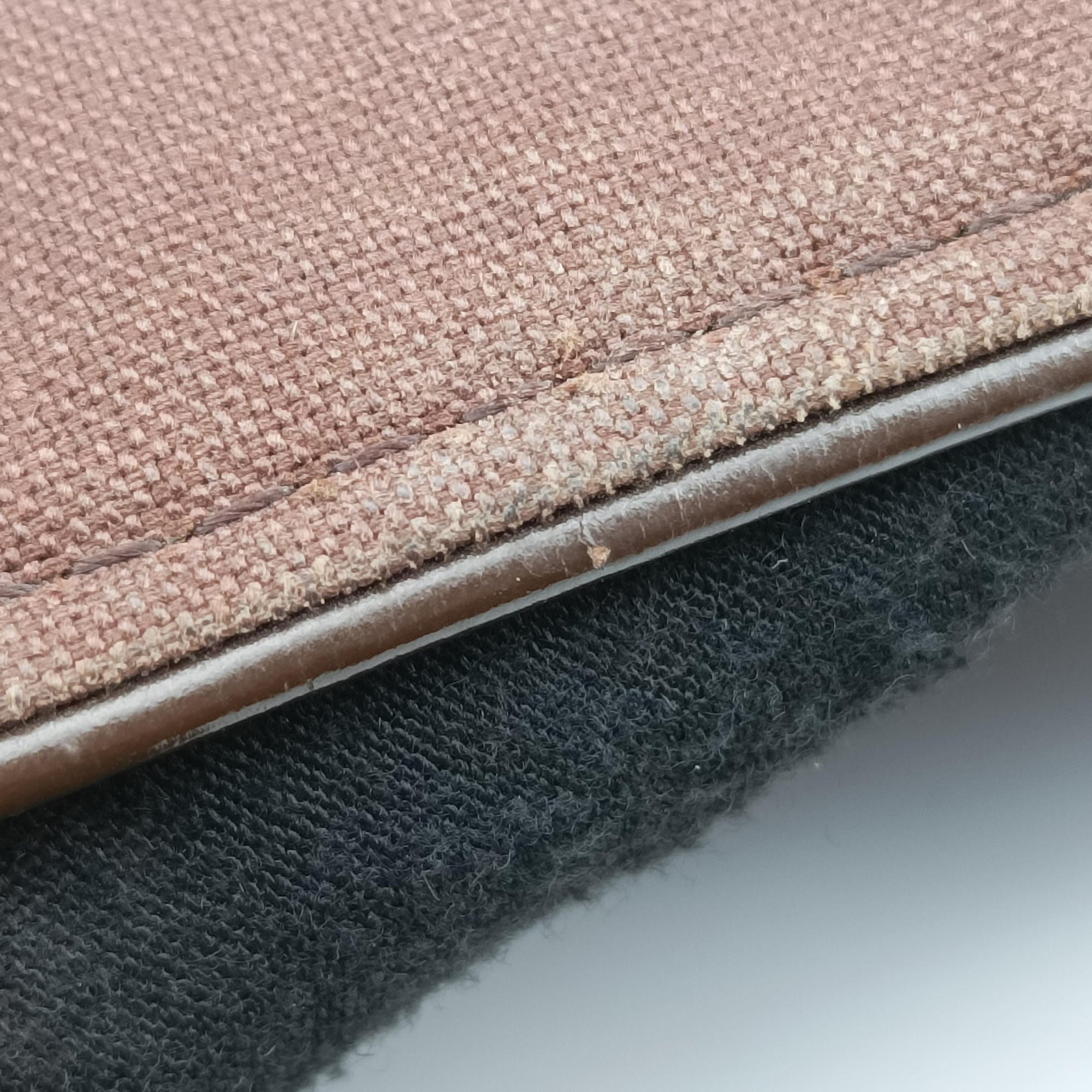 Pre-owned Louis Vuitton BROOKLYN MM EBENE Damier Canvas N51211 shoulderbag | stylenewstar