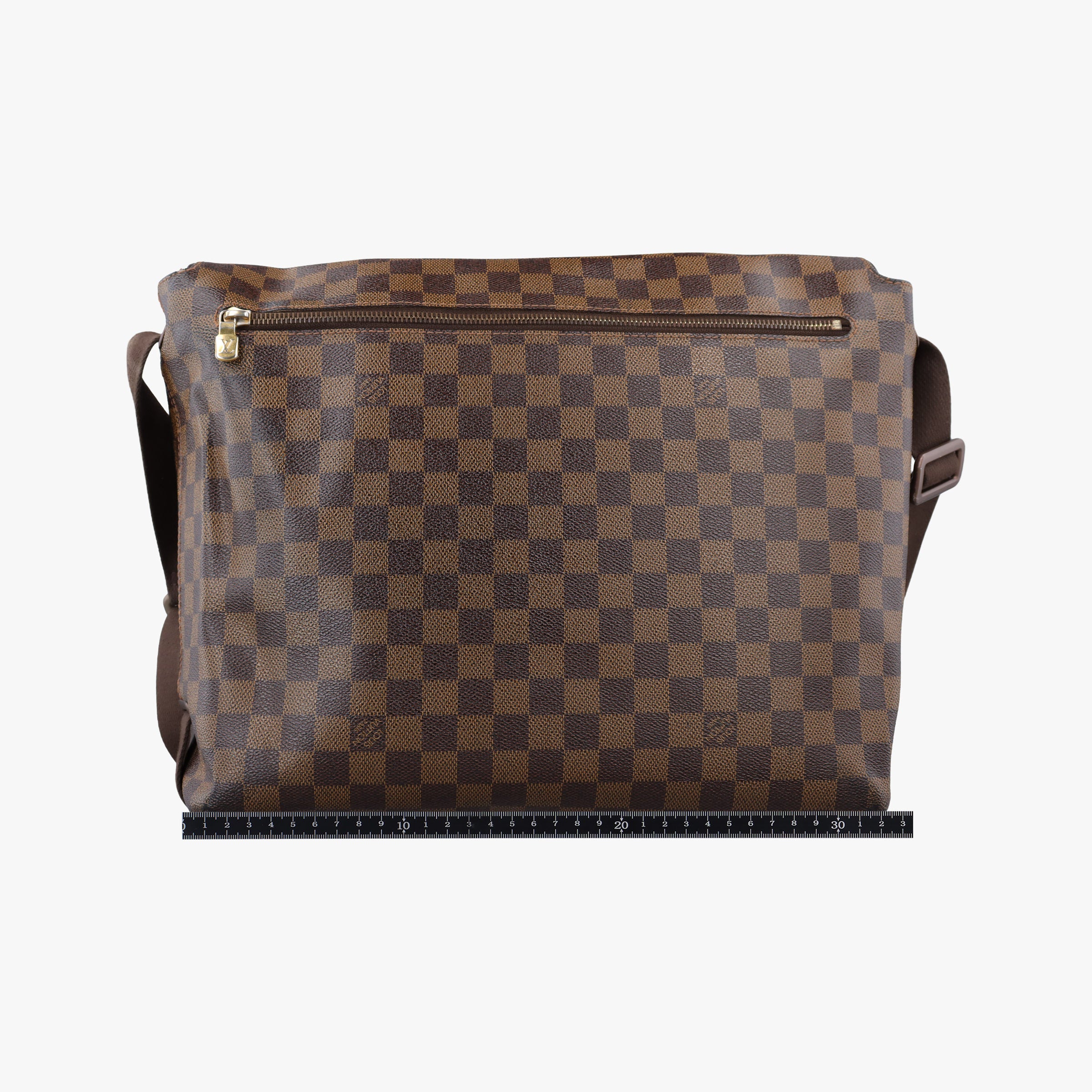 Pre-owned Louis Vuitton BROOKLYN MM EBENE Damier Canvas N51211 shoulderbag | stylenewstar