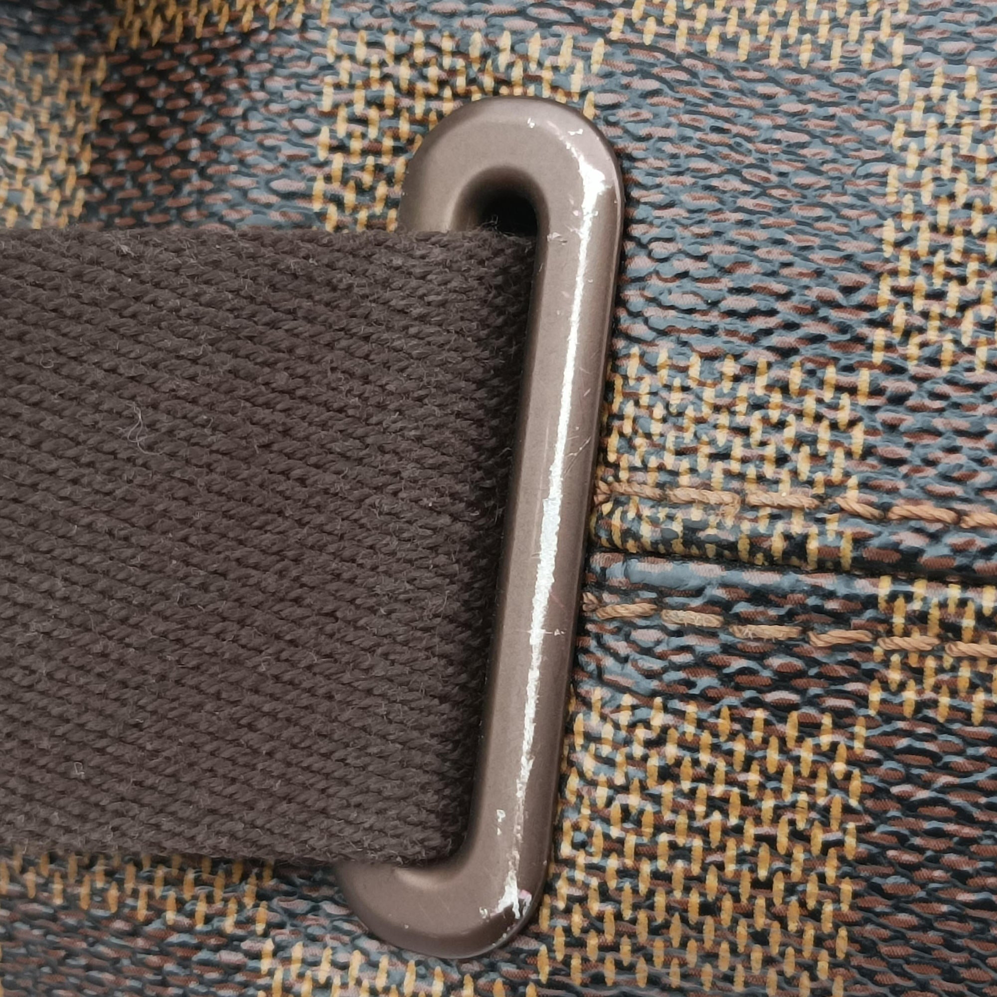 Pre-owned Louis Vuitton BROOKLYN MM EBENE Damier Canvas N51211 shoulderbag | stylenewstar