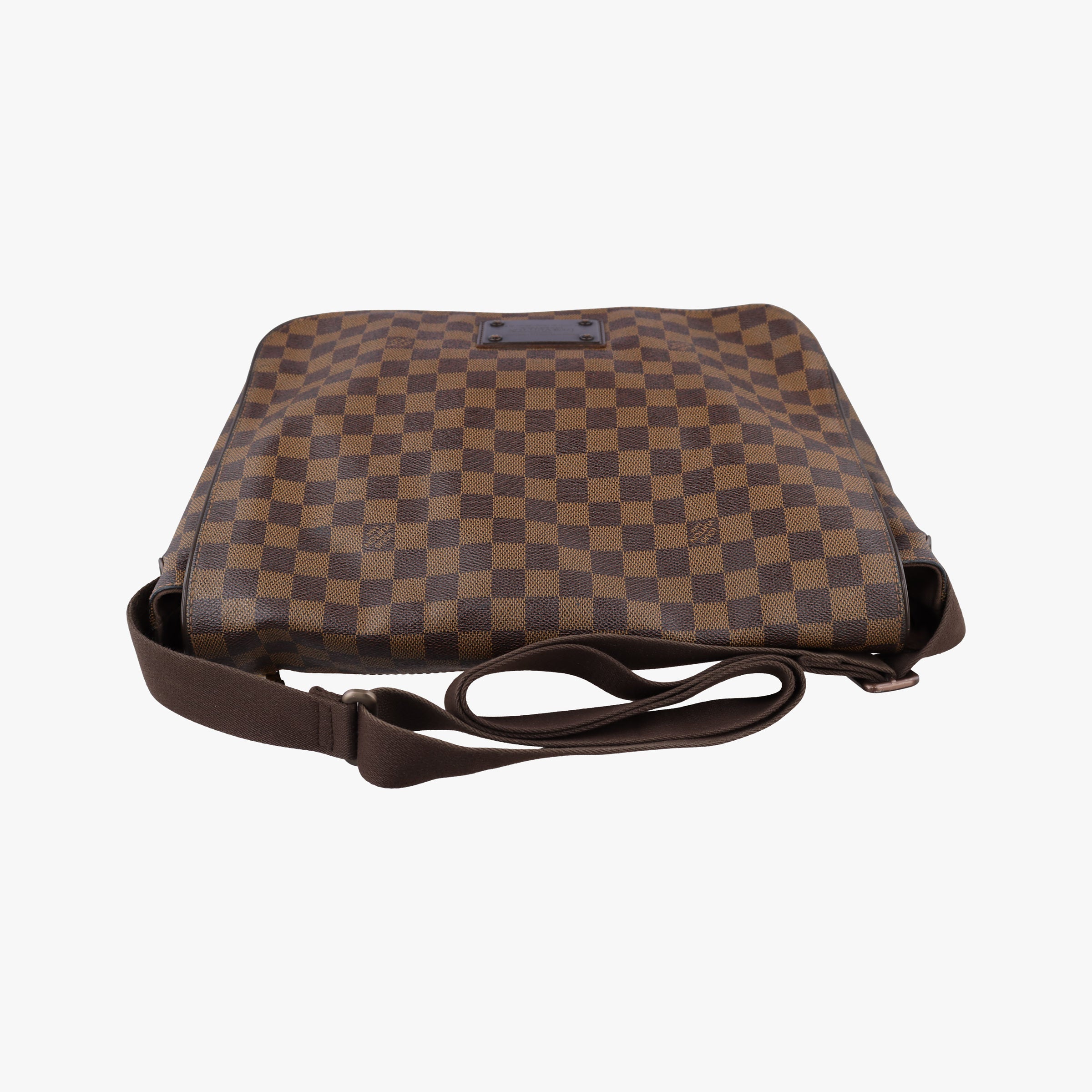 Pre-owned Louis Vuitton BROOKLYN MM EBENE Damier Canvas N51211 shoulderbag | stylenewstar