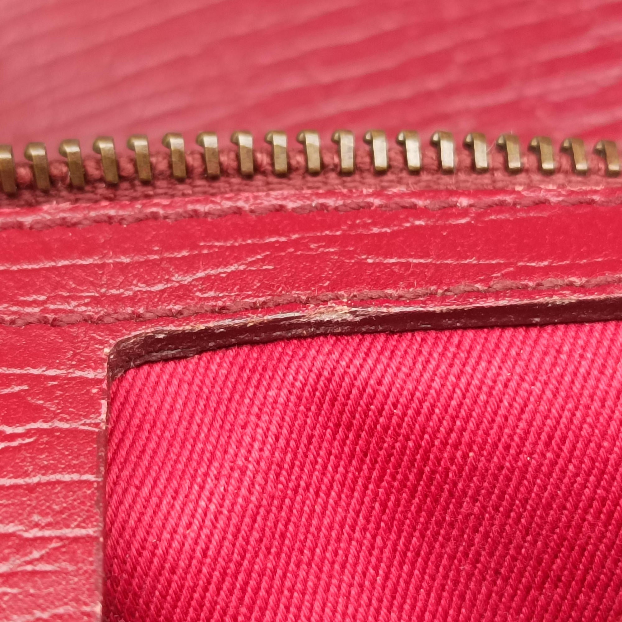 Pre-owned Gucci Horsebit Red canvas×Leather 114915 handbag | stylenewstar