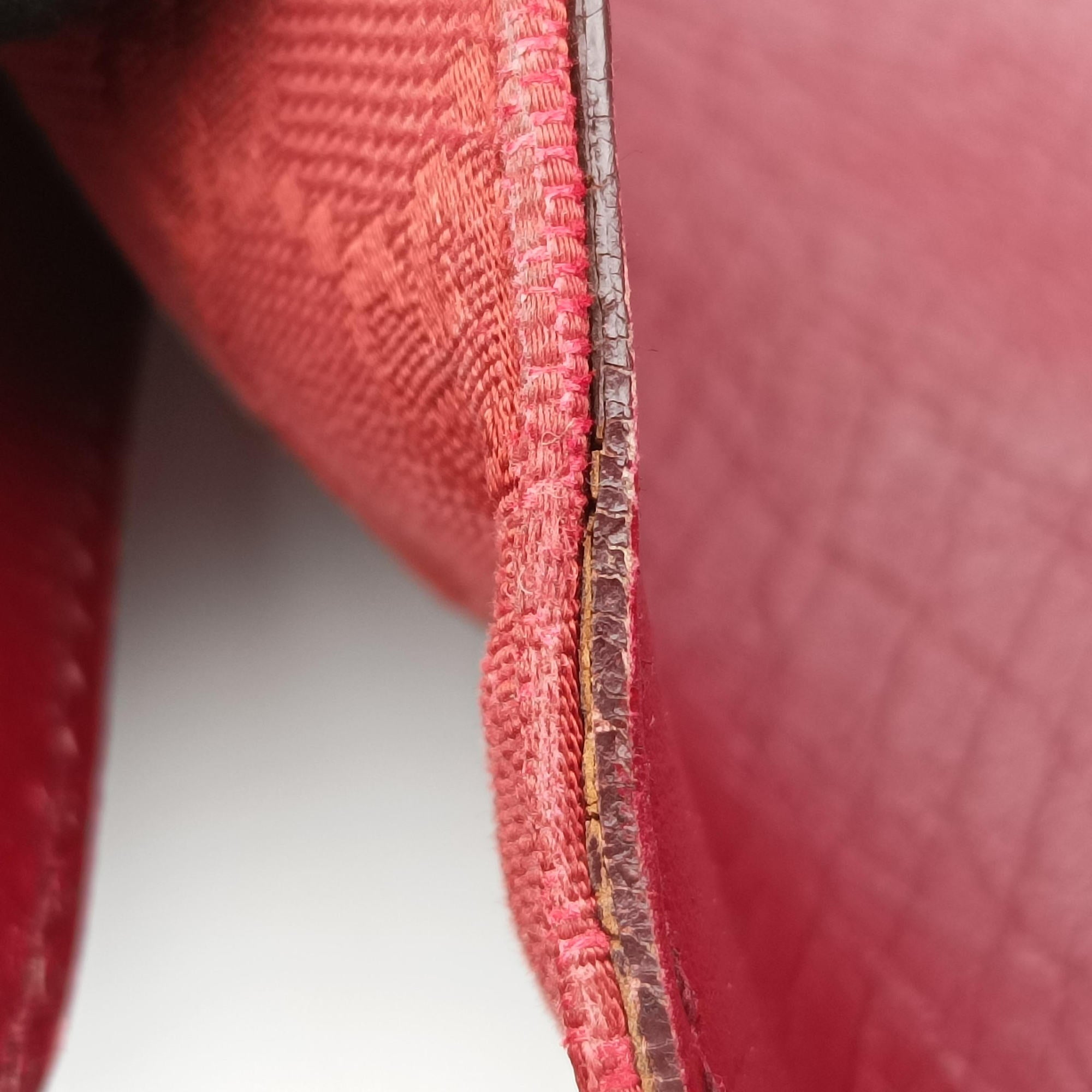 Pre-owned Gucci Horsebit Red canvas×Leather 114915 handbag | stylenewstar