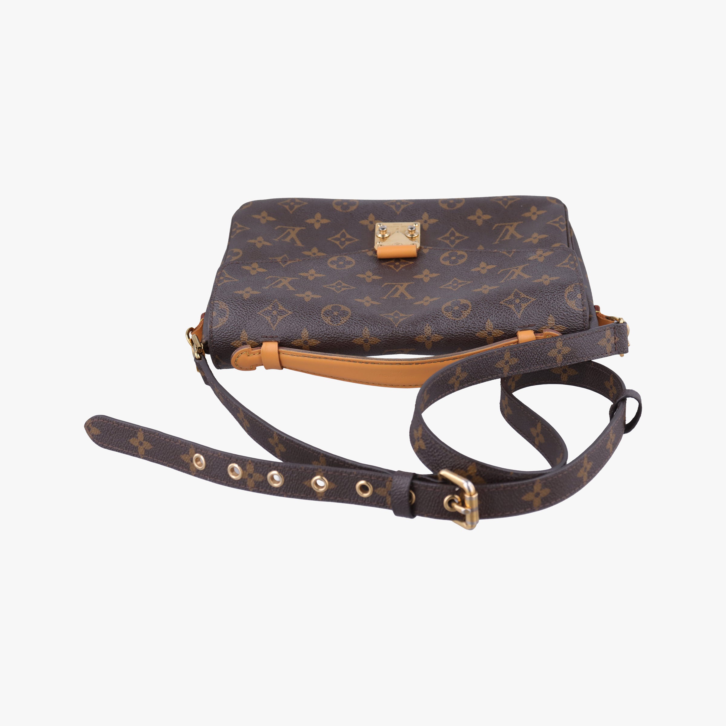 Vintage Louis Vuitton Pochette Metis MM Brown Monogram Canvas M44875 shoulderbag | stylenewstar