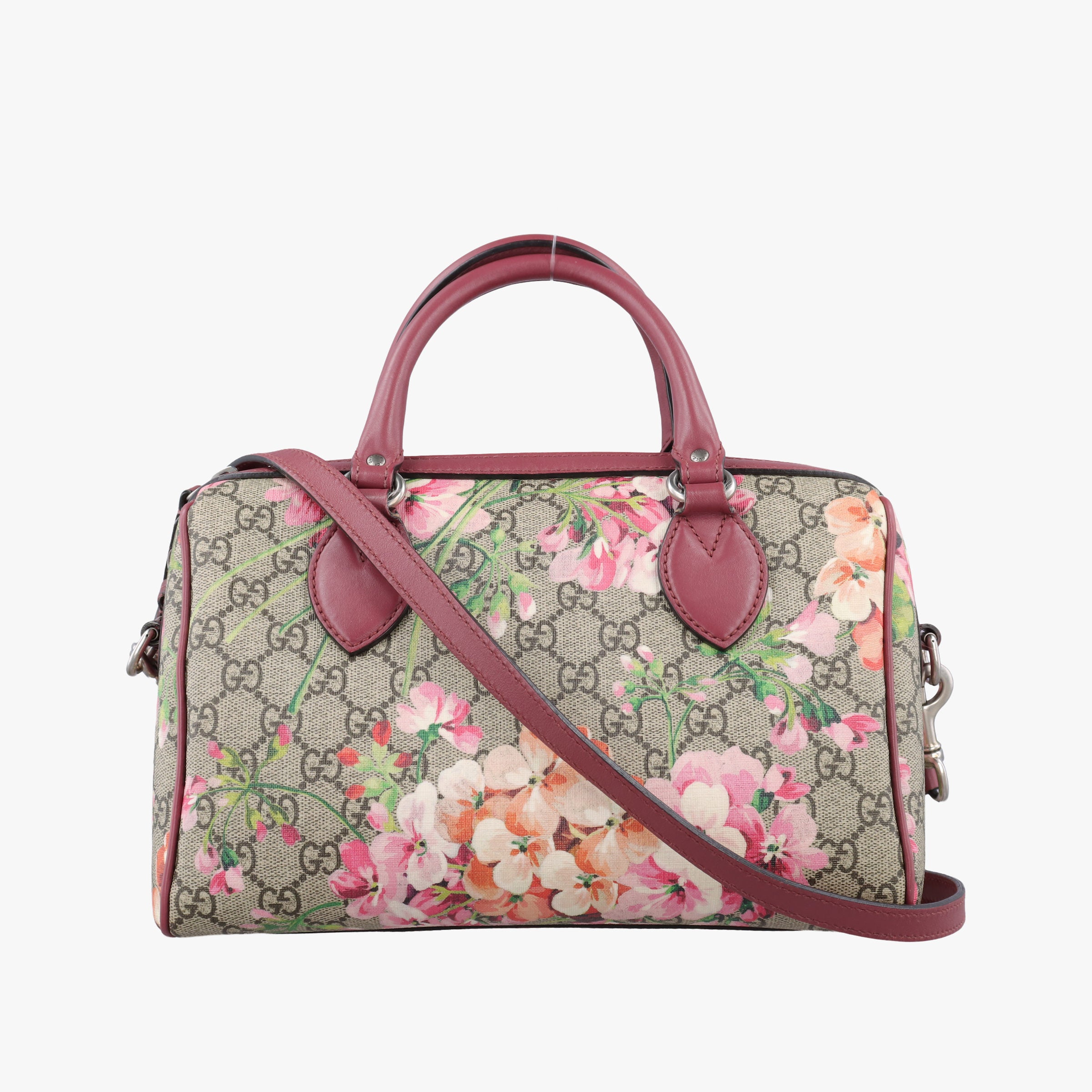 Pre-owned Gucci GG SUPREME Multicolour PVC coated canvas×leather 409529 shoulderbag | stylenewstar