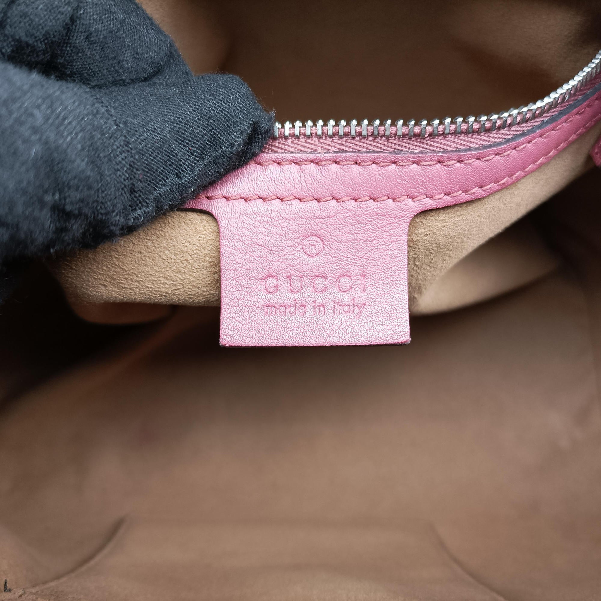 Pre-owned Gucci GG SUPREME Multicolour PVC coated canvas×leather 409529 shoulderbag | stylenewstar