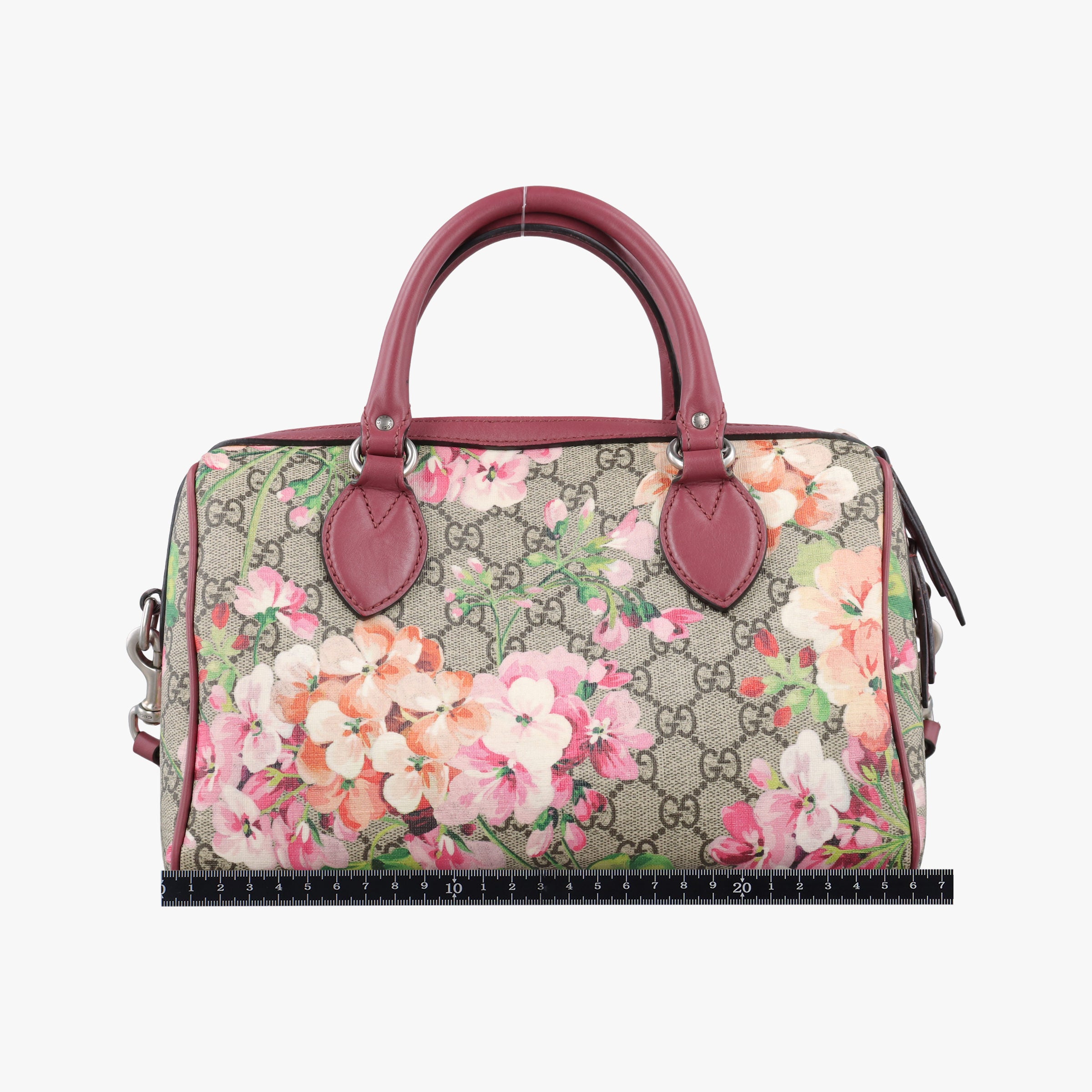 Pre-owned Gucci GG SUPREME Multicolour PVC coated canvas×leather 409529 shoulderbag | stylenewstar
