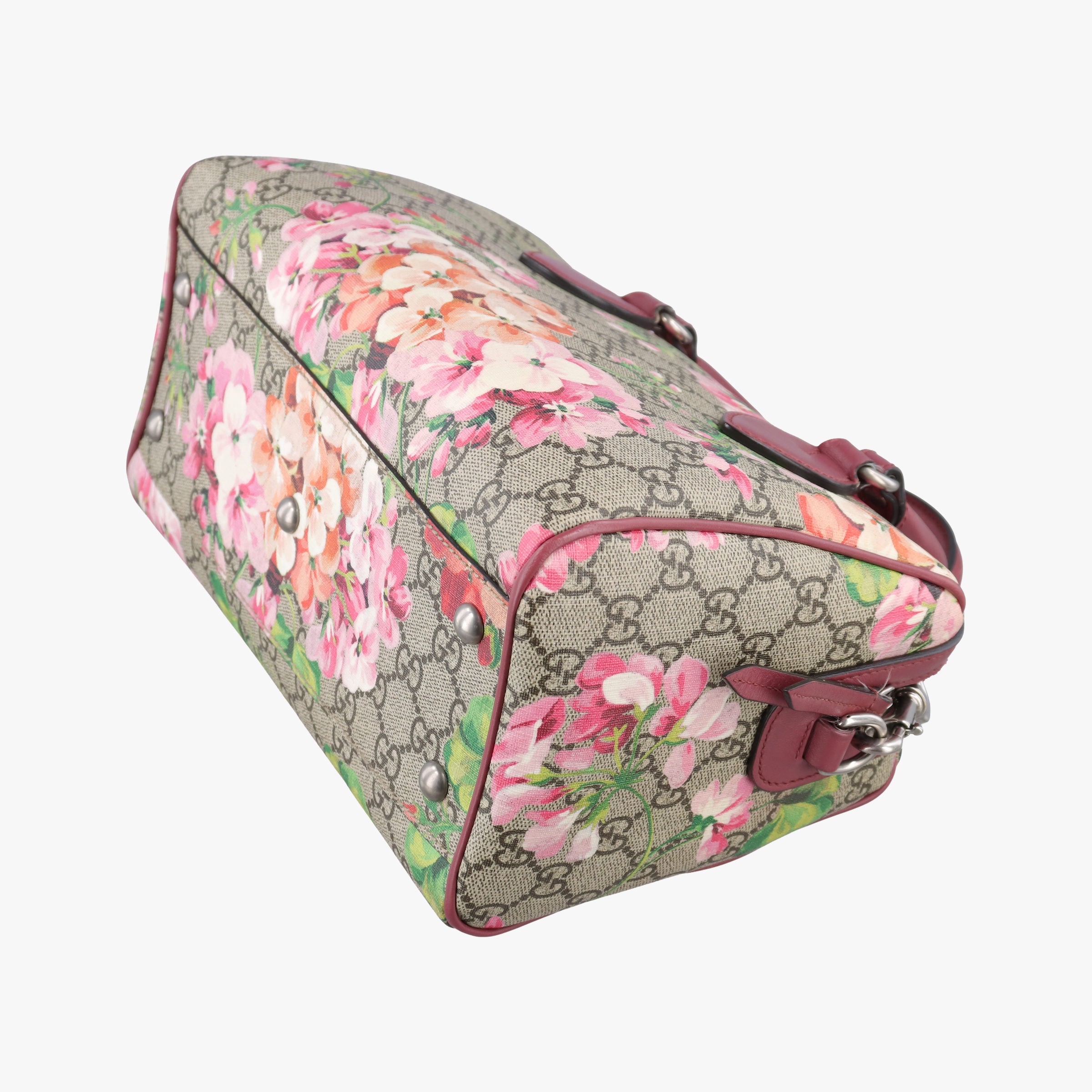 Pre-owned Gucci GG SUPREME Multicolour PVC coated canvas×leather 409529 shoulderbag | stylenewstar