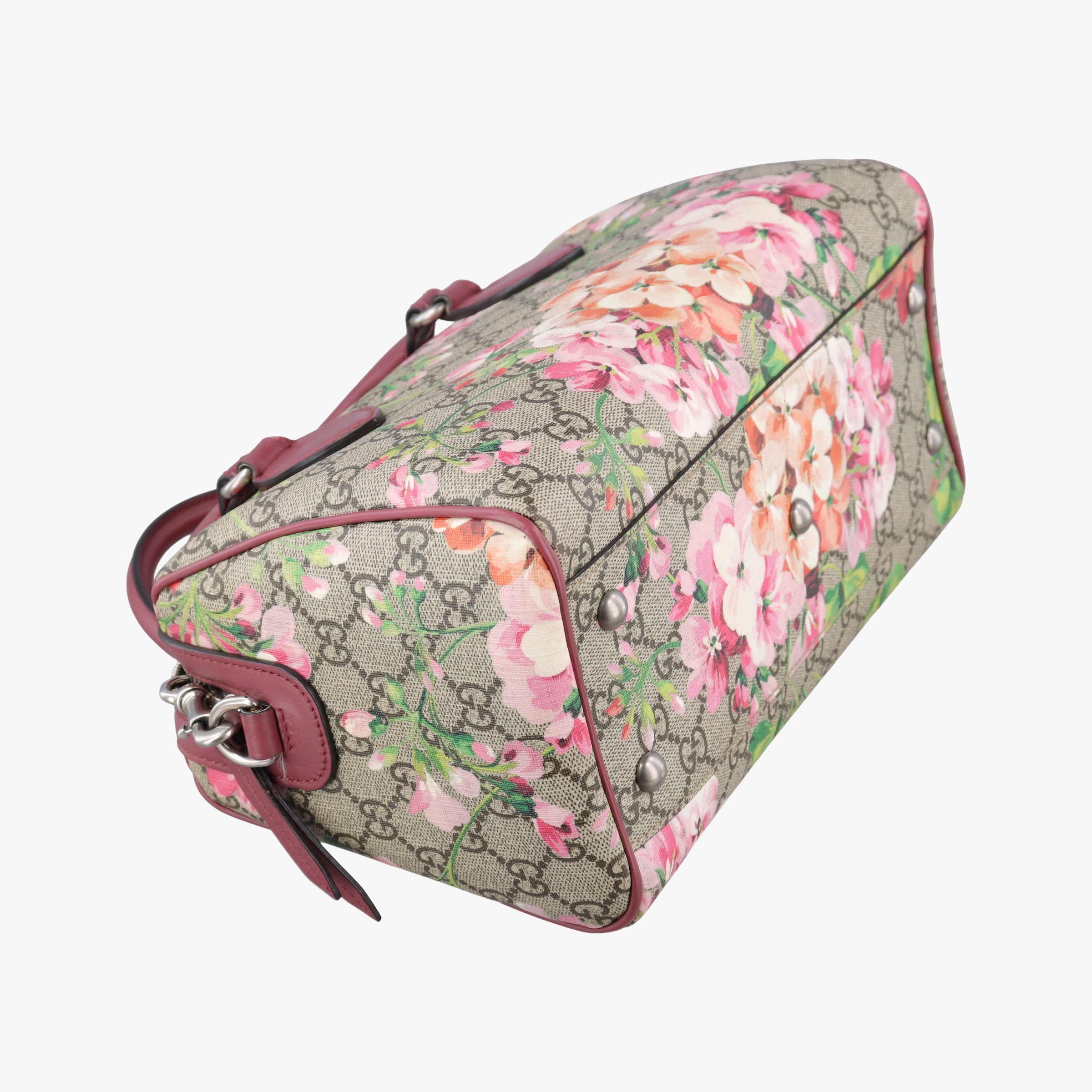 Pre-owned Gucci GG SUPREME Multicolour PVC coated canvas×leather 409529 shoulderbag | stylenewstar