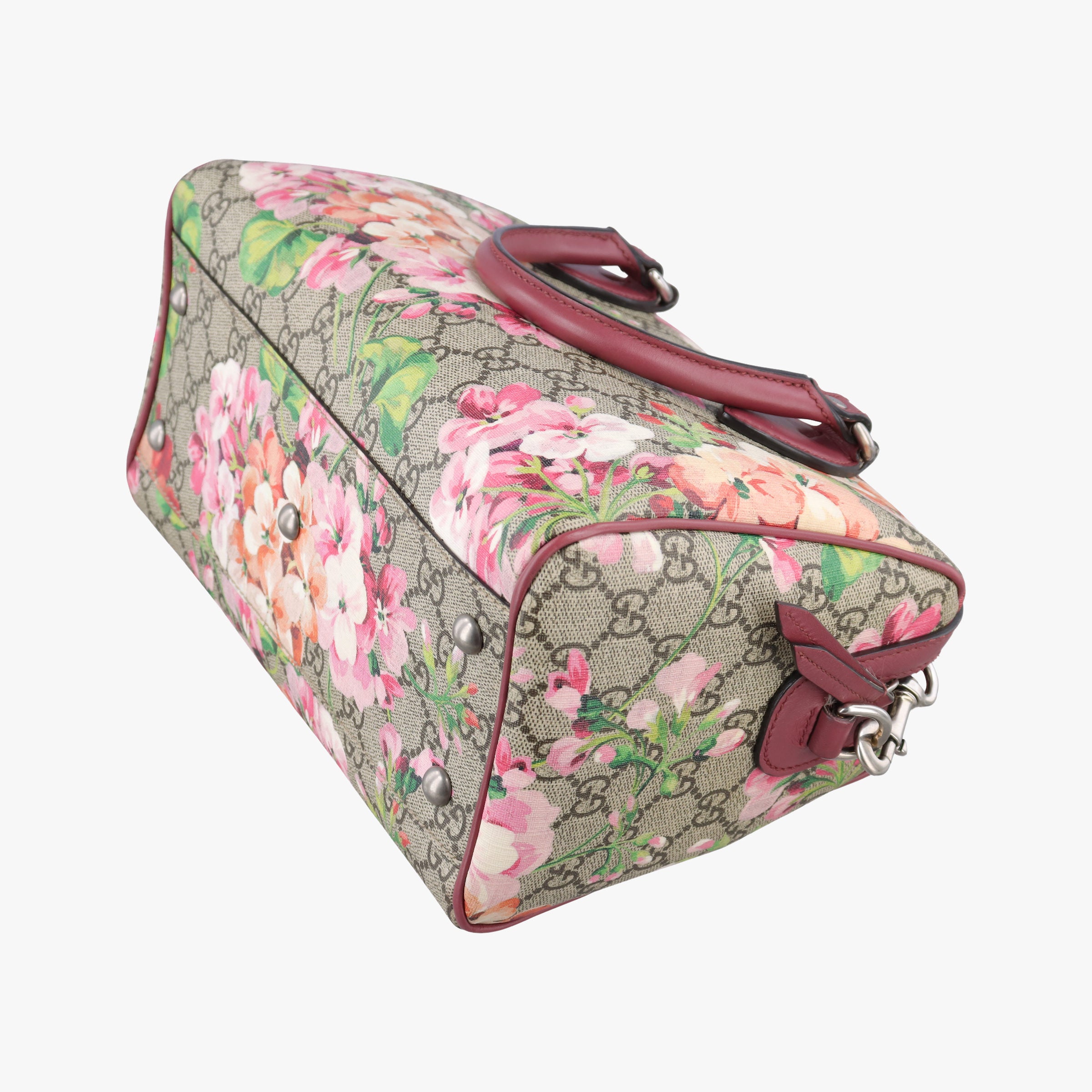 Pre-owned Gucci GG SUPREME Multicolour PVC coated canvas×leather 409529 shoulderbag | stylenewstar