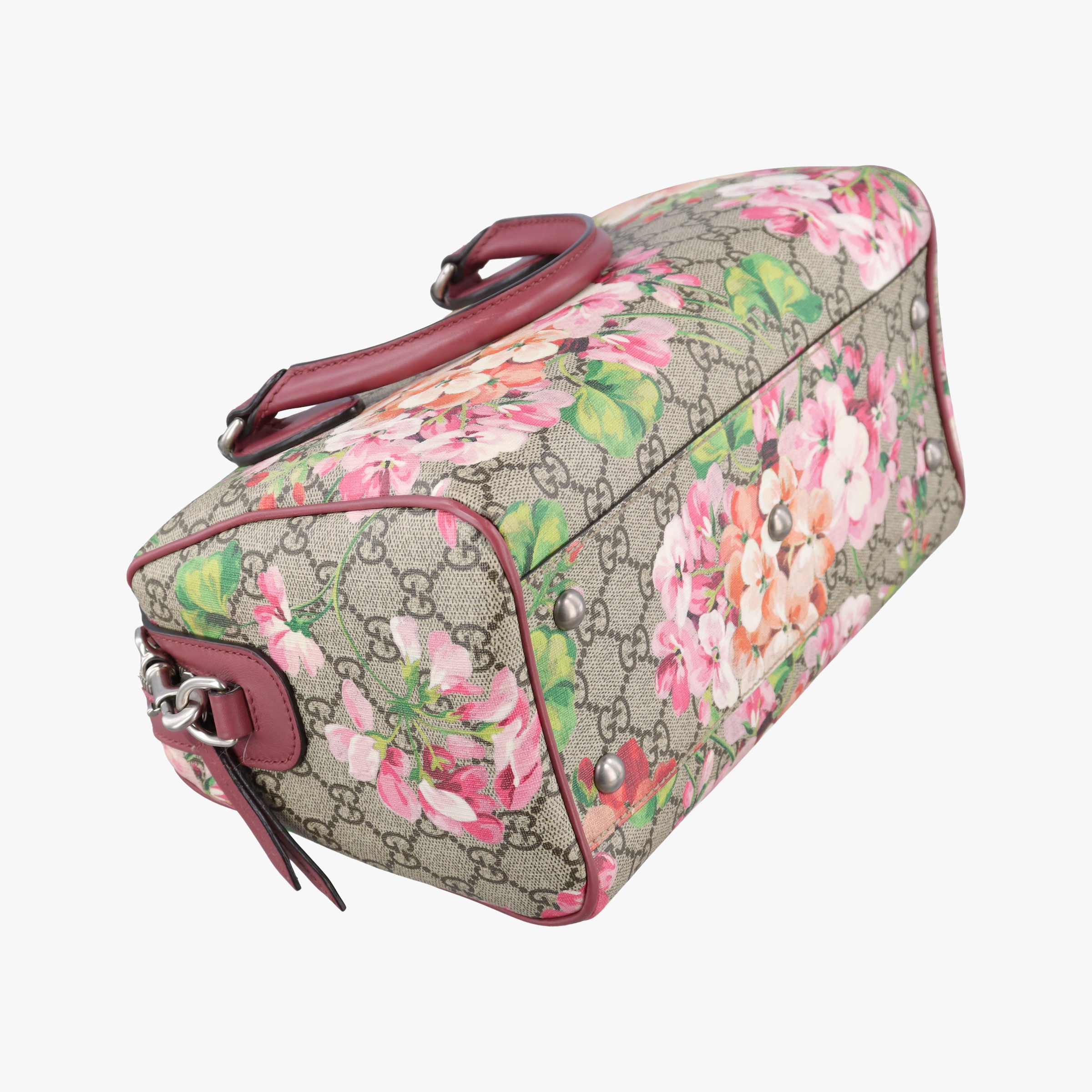 Pre-owned Gucci GG SUPREME Multicolour PVC coated canvas×leather 409529 shoulderbag | stylenewstar