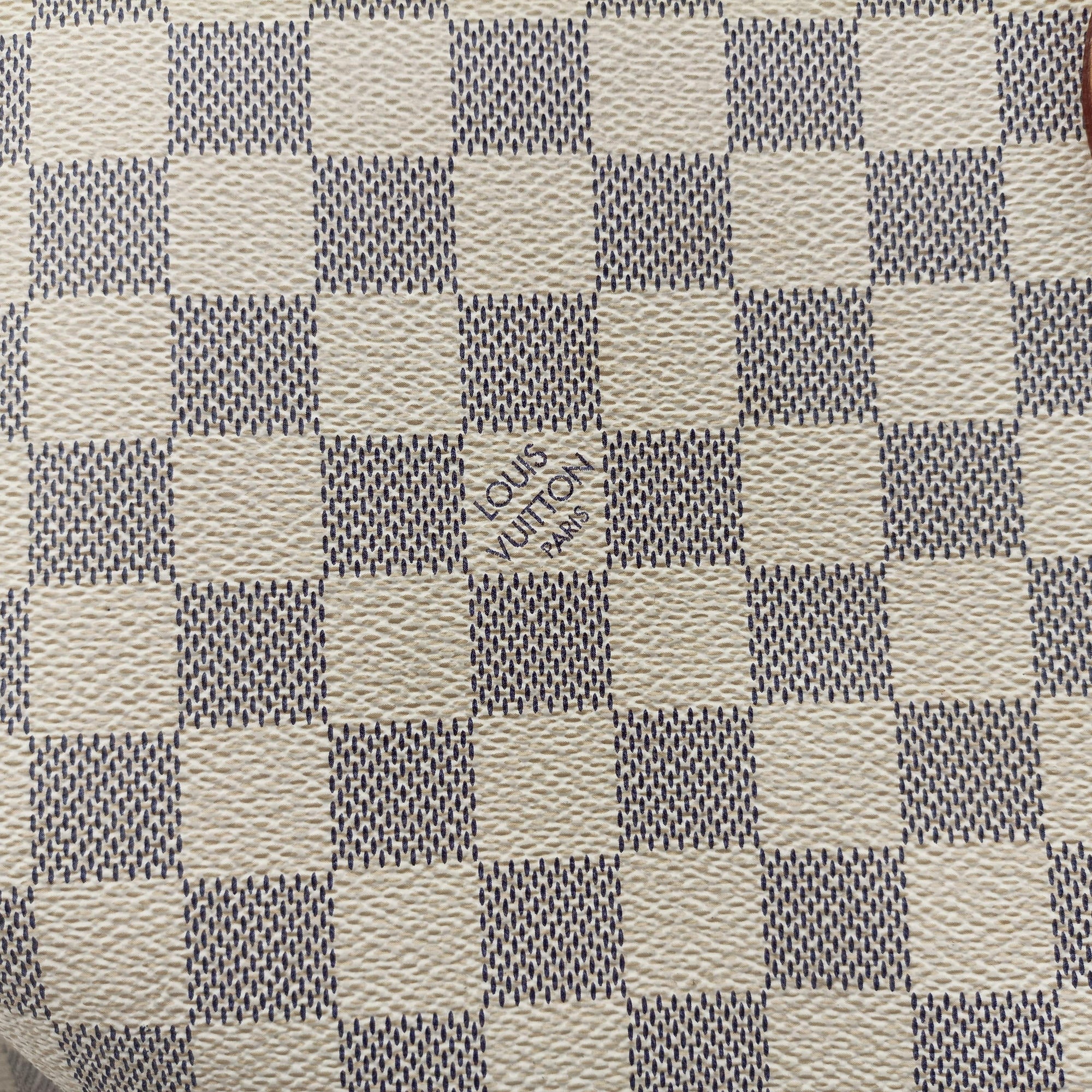 Pre-owned Louis Vuitton Neverfull MM Azur Damier Canvas N51107 shoulderbag | stylenewstar