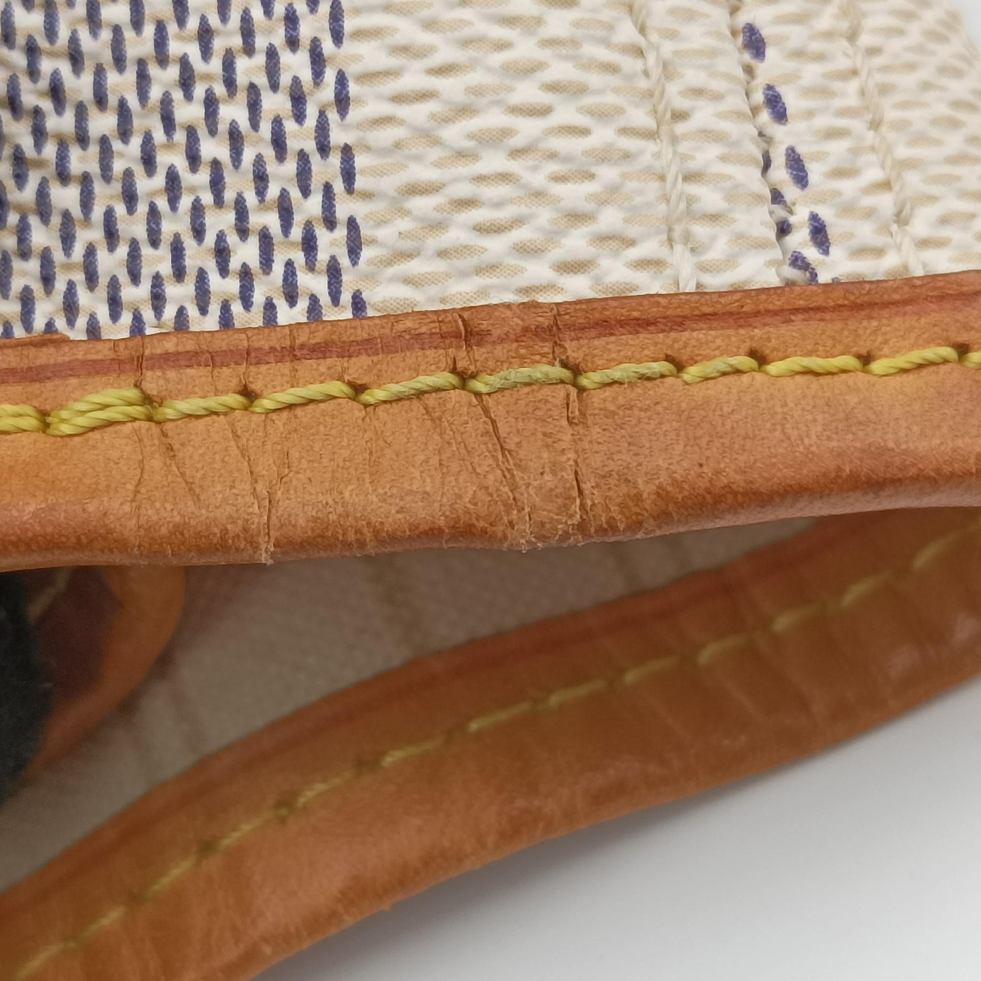 Pre-owned Louis Vuitton Neverfull MM Azur Damier Canvas N51107 shoulderbag | stylenewstar