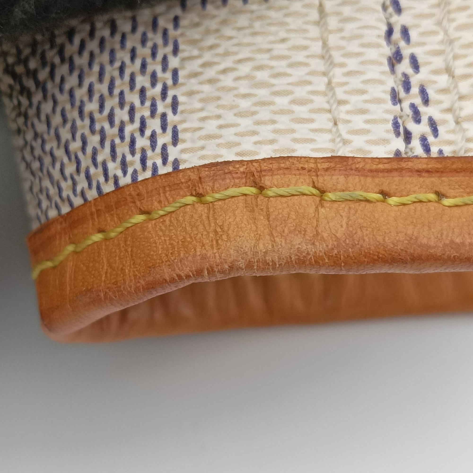 Pre-owned Louis Vuitton Neverfull MM Azur Damier Canvas N51107 shoulderbag | stylenewstar