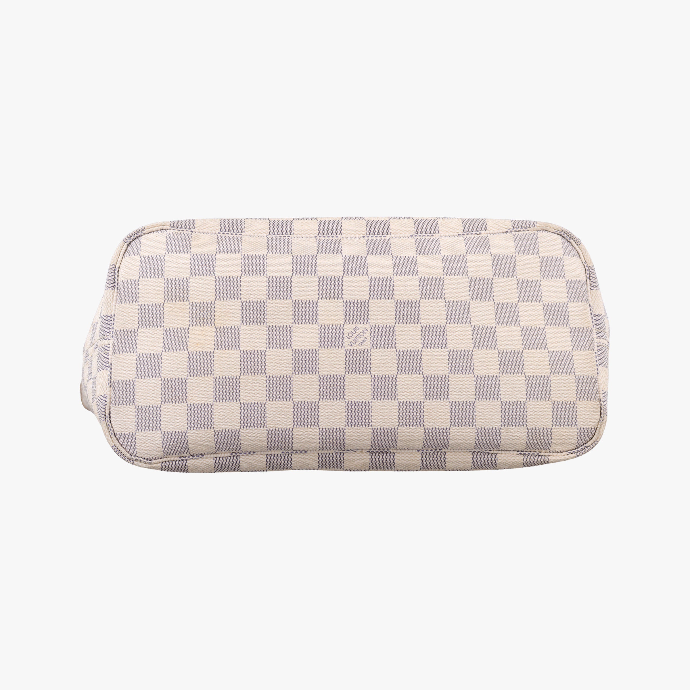 Pre-owned Louis Vuitton Neverfull MM Azur Damier Canvas N51107 shoulderbag | stylenewstar