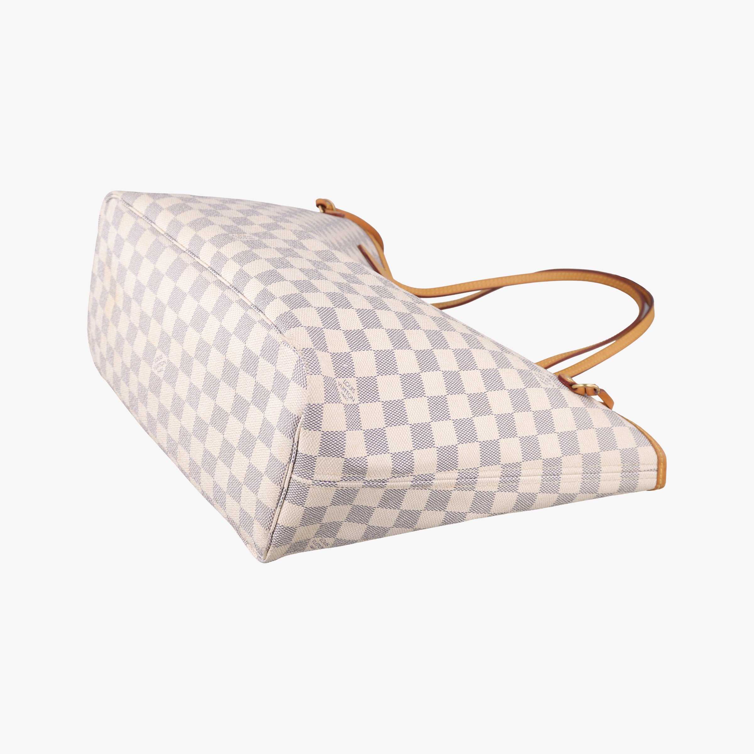Pre-owned Louis Vuitton Neverfull MM Azur Damier Canvas N51107 shoulderbag | stylenewstar