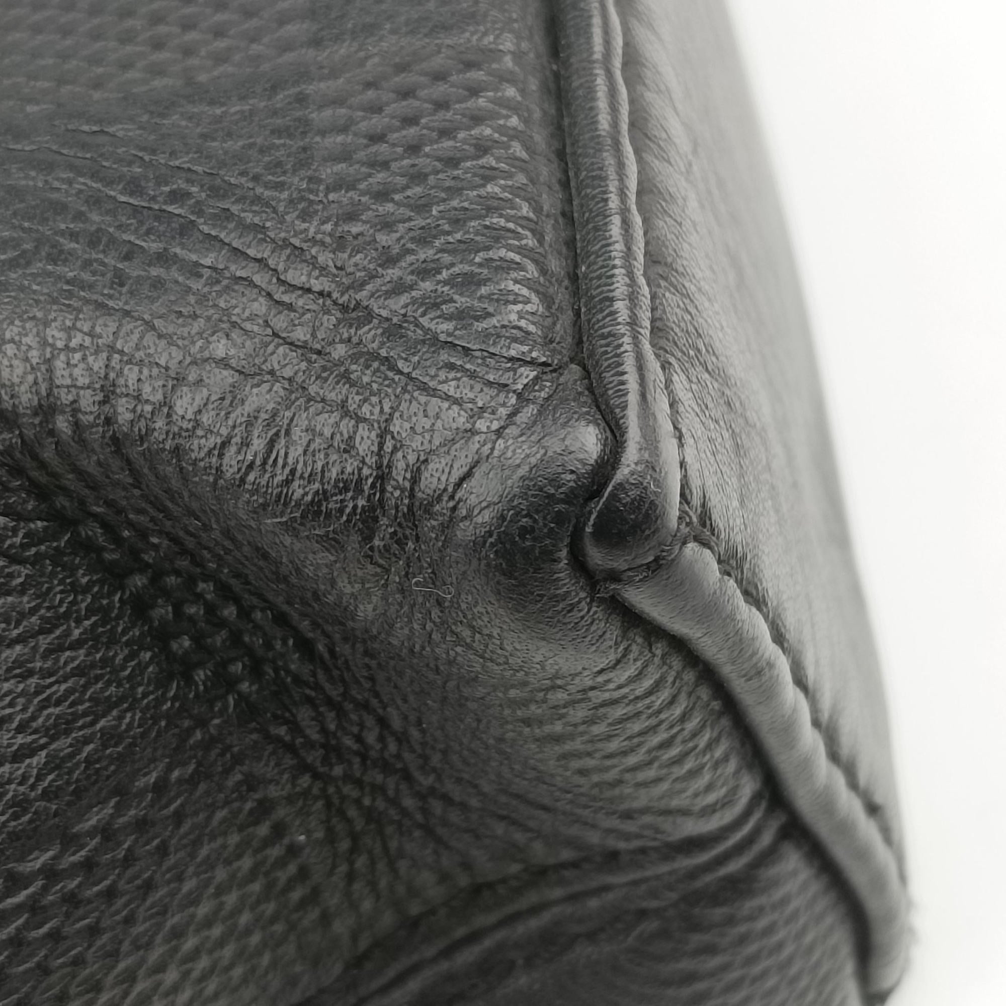Pre-owned Louis Vuitton Porte Documents Jour Noir Damier Graphite N48224 handbag | stylenewstar