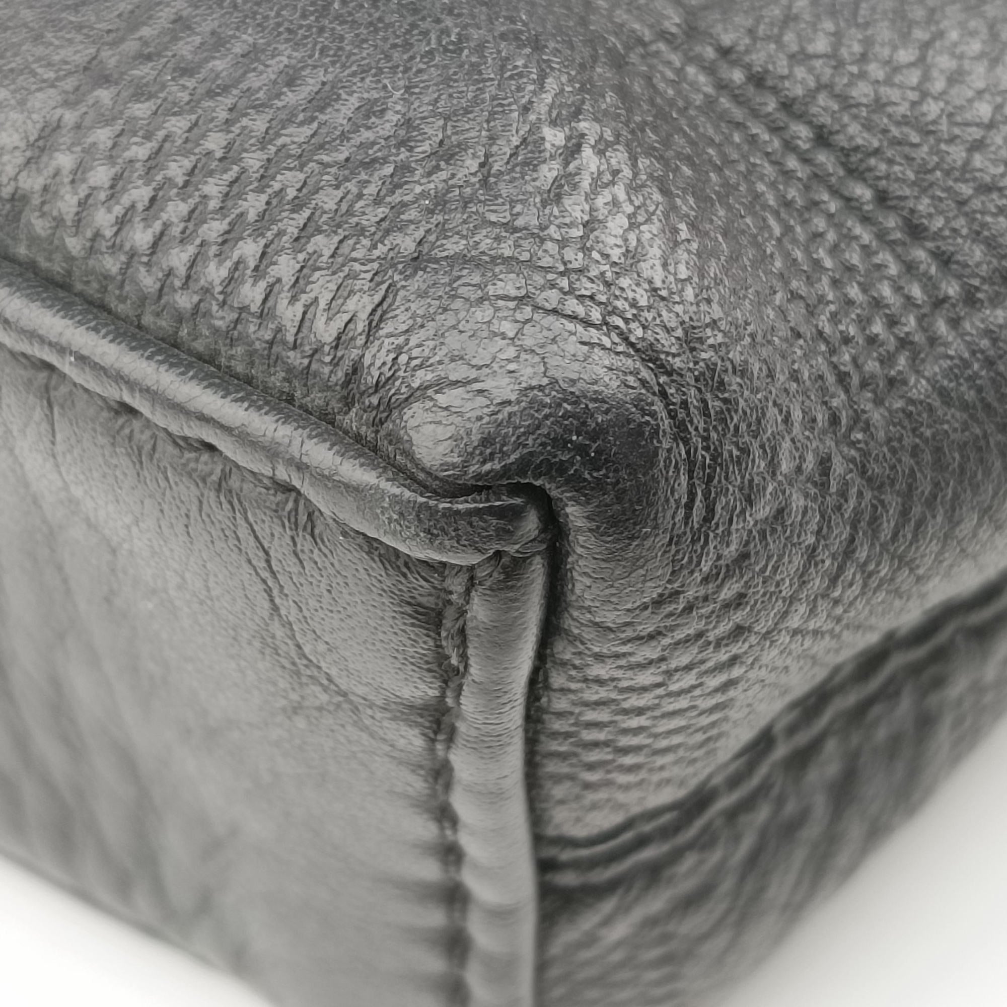 Pre-owned Louis Vuitton Porte Documents Jour Noir Damier Graphite N48224 handbag | stylenewstar