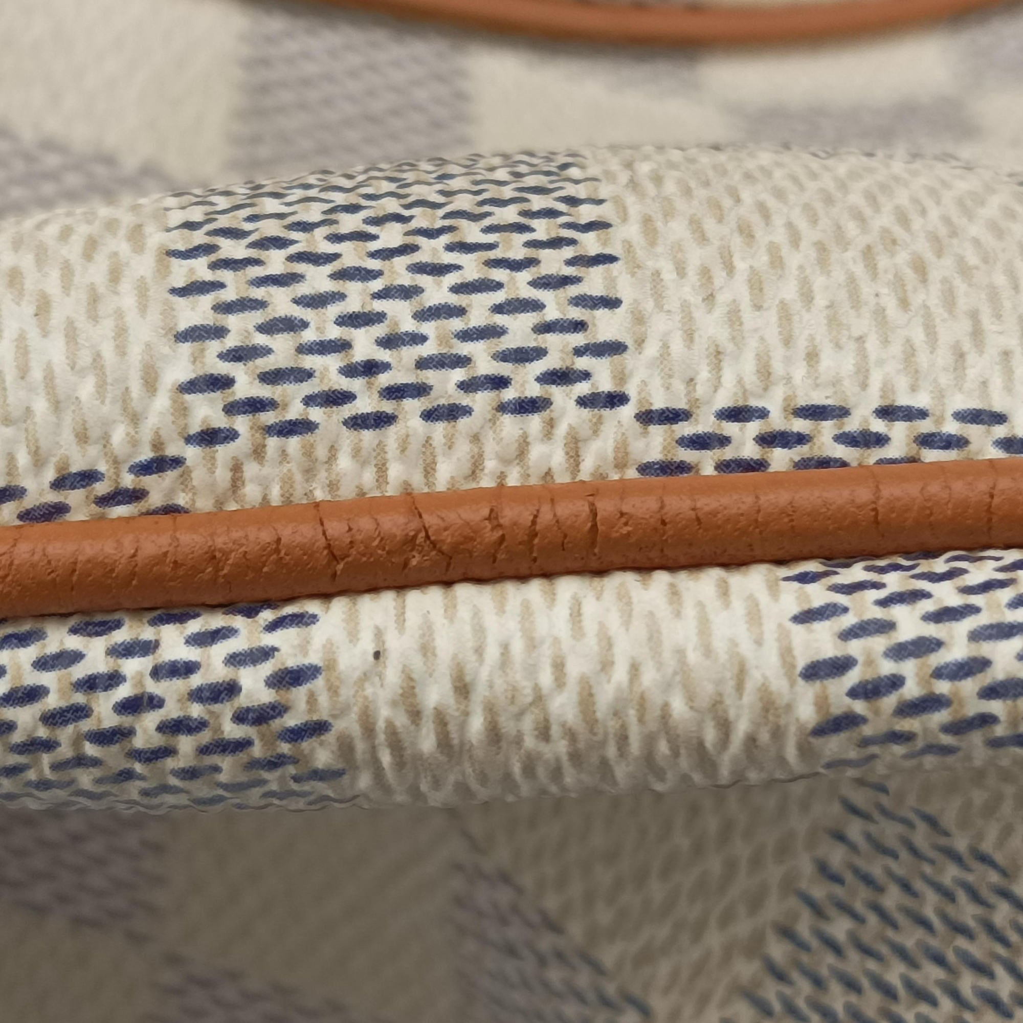 Pre-owned Louis Vuitton GALLIERA PM Azur Damier Canvas N55215 shoulderbag | stylenewstar