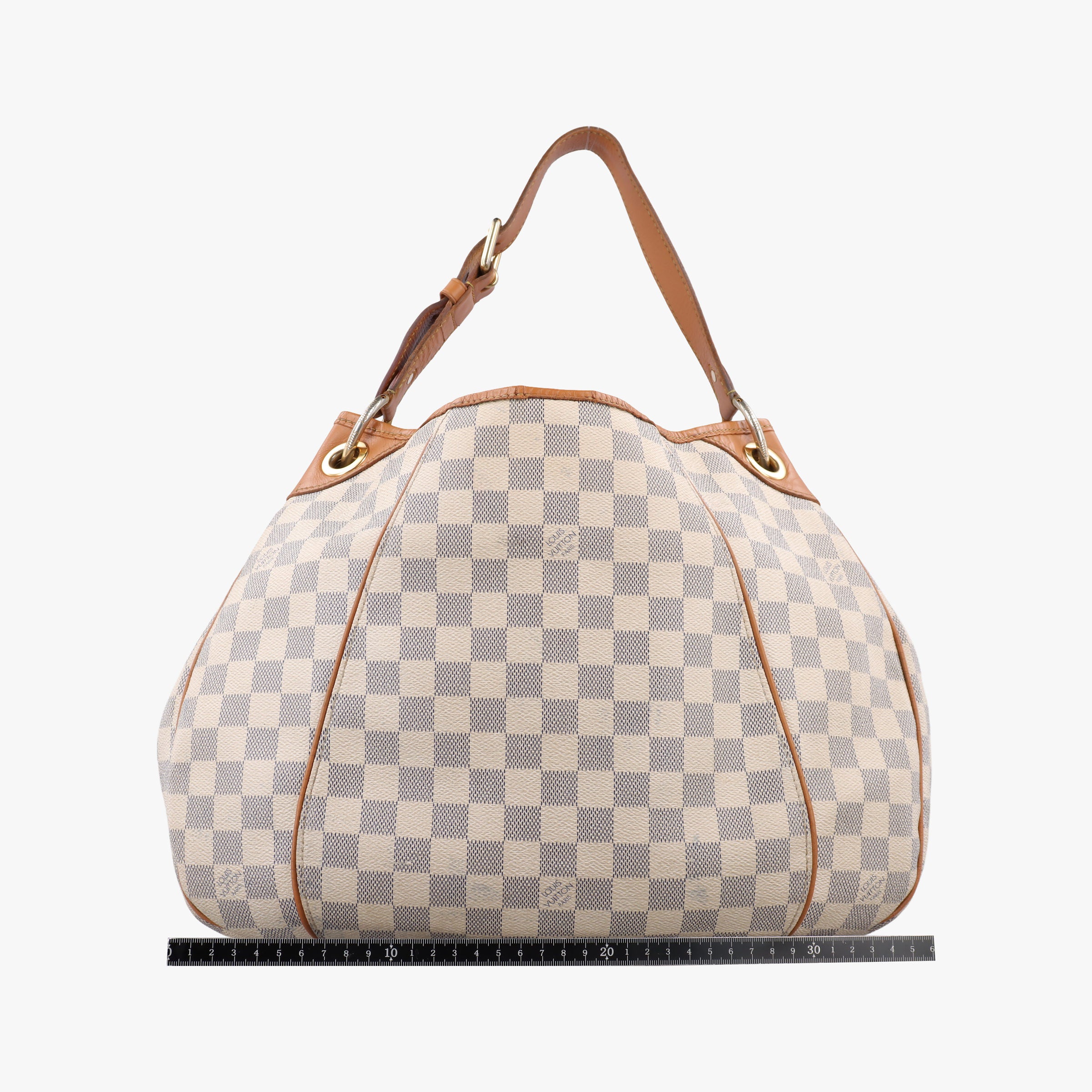 Pre-owned Louis Vuitton GALLIERA PM Azur Damier Canvas N55215 shoulderbag | stylenewstar