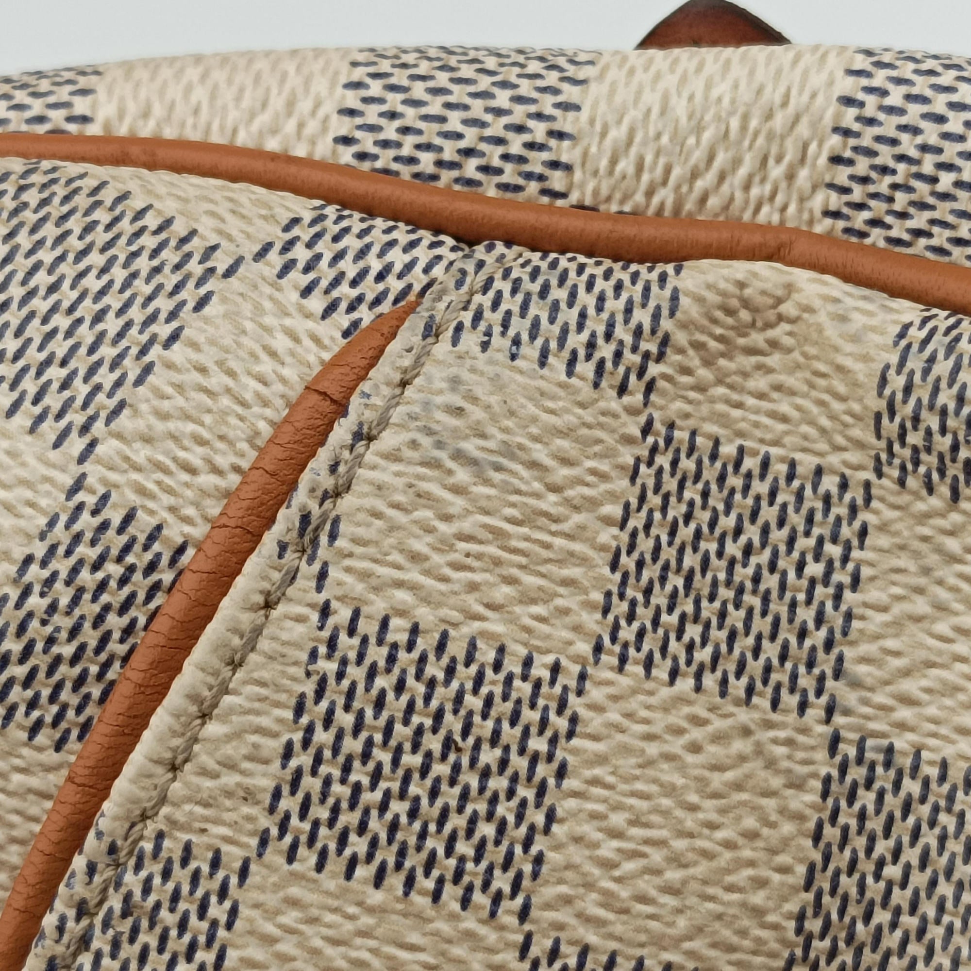 Pre-owned Louis Vuitton GALLIERA PM Azur Damier Canvas N55215 shoulderbag | stylenewstar