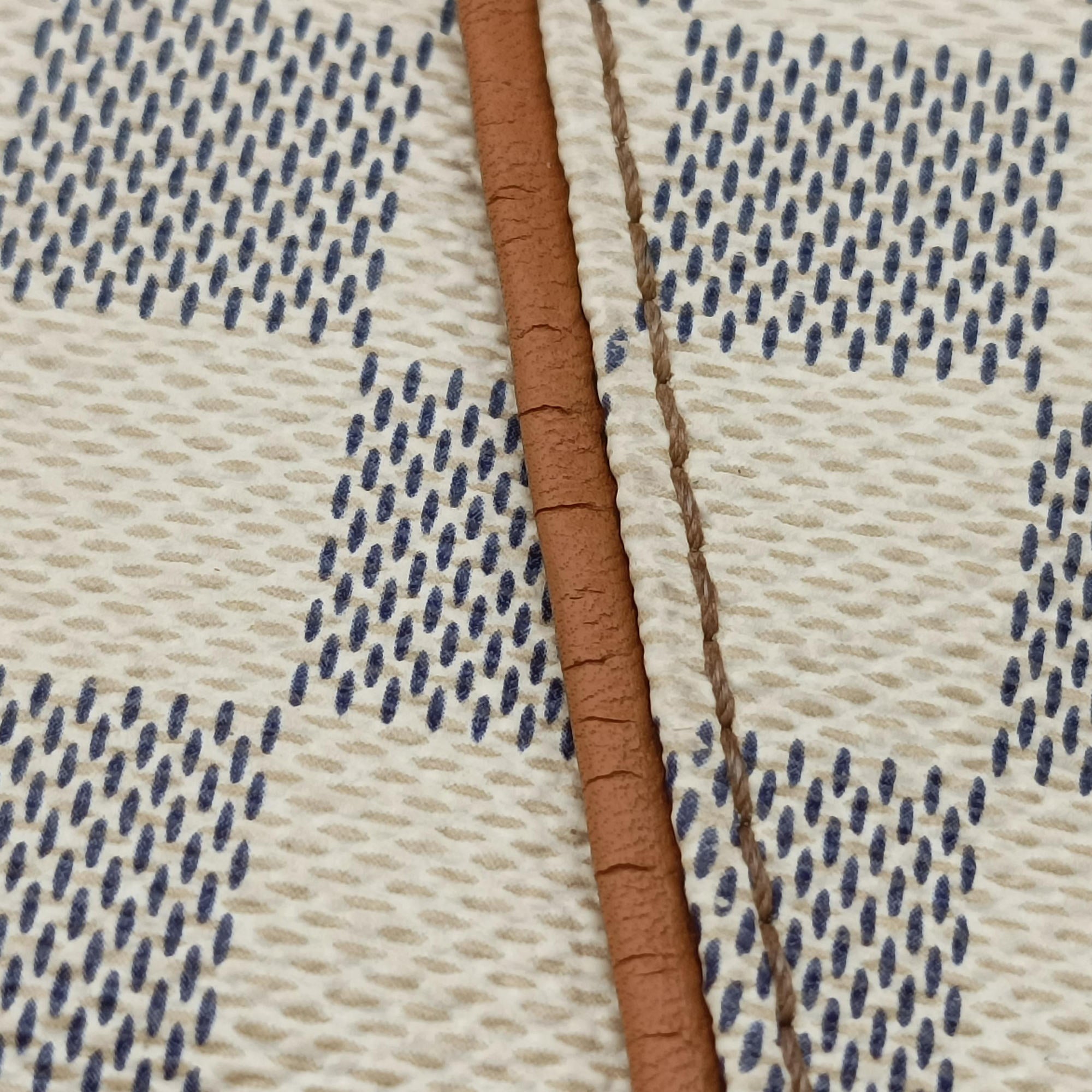 Pre-owned Louis Vuitton GALLIERA PM Azur Damier Canvas N55215 shoulderbag | stylenewstar