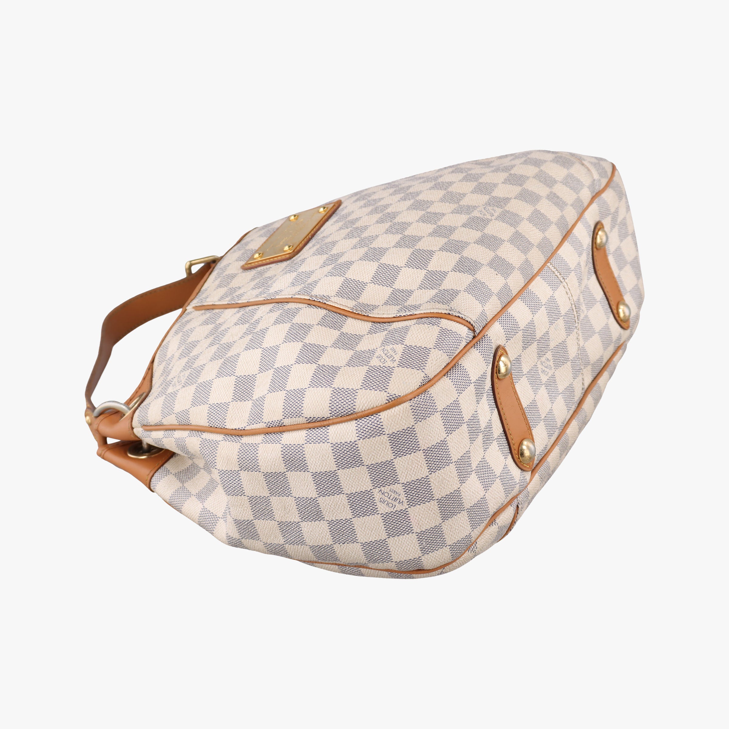 Pre-owned Louis Vuitton GALLIERA PM Azur Damier Canvas N55215 shoulderbag | stylenewstar