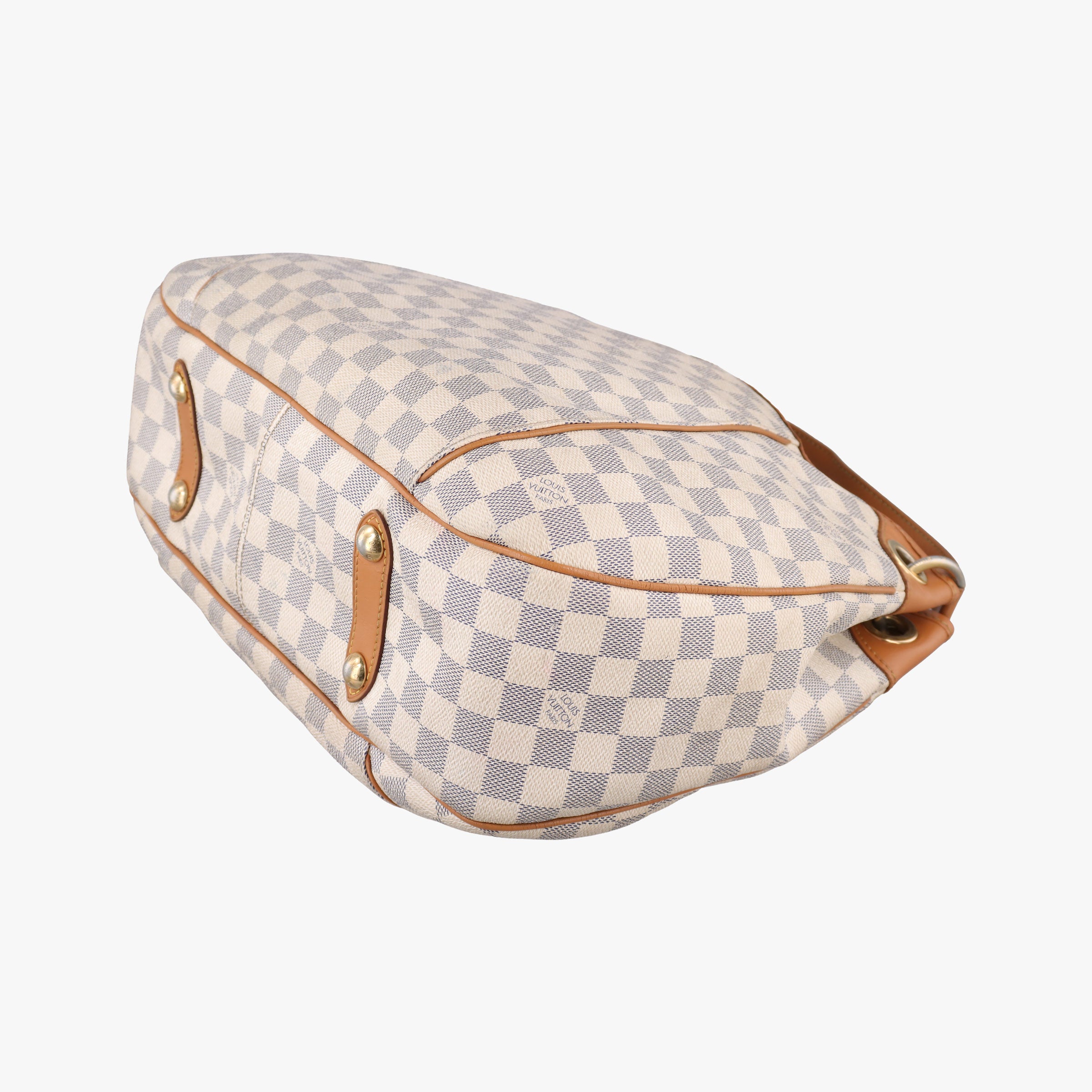 Pre-owned Louis Vuitton GALLIERA PM Azur Damier Canvas N55215 shoulderbag | stylenewstar