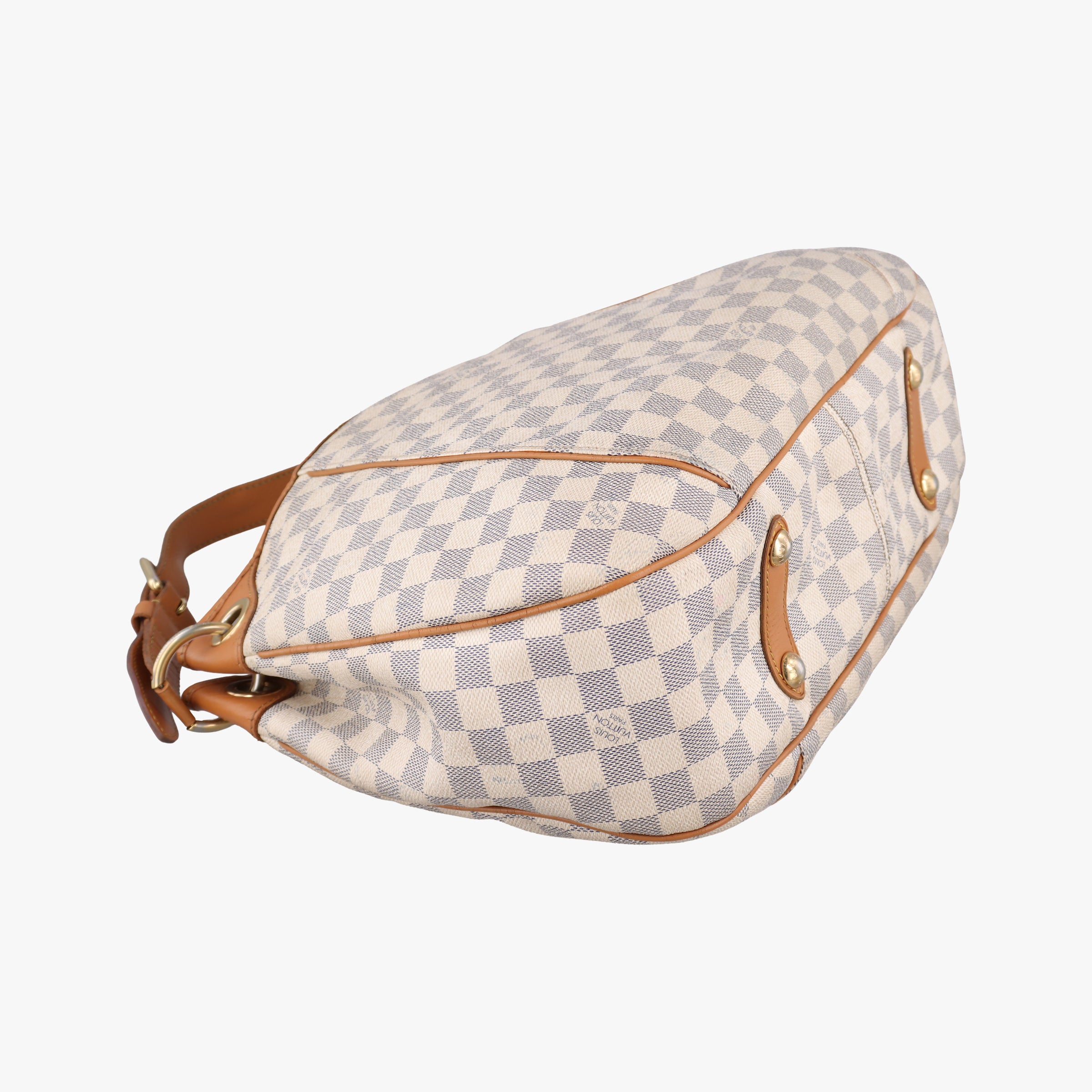Pre-owned Louis Vuitton GALLIERA PM Azur Damier Canvas N55215 shoulderbag | stylenewstar