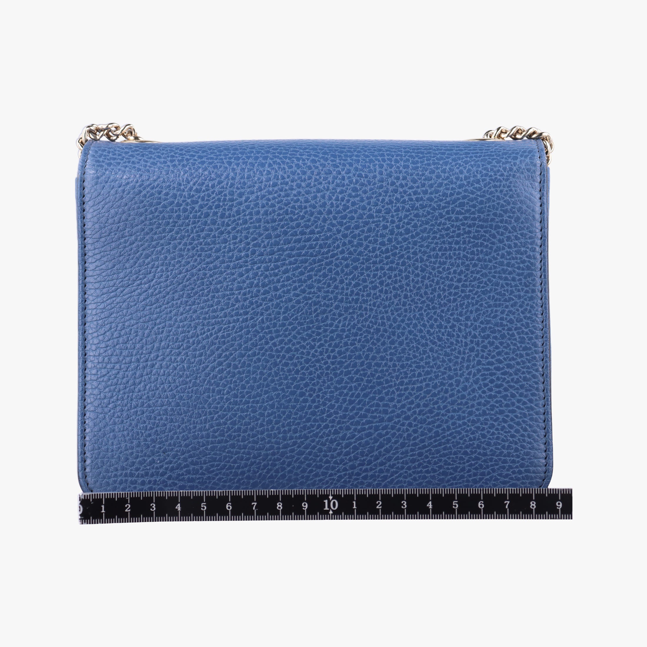 Secondhand Gucci Interlocking G Blue Leather 510304 shoulderbag | stylenewstar