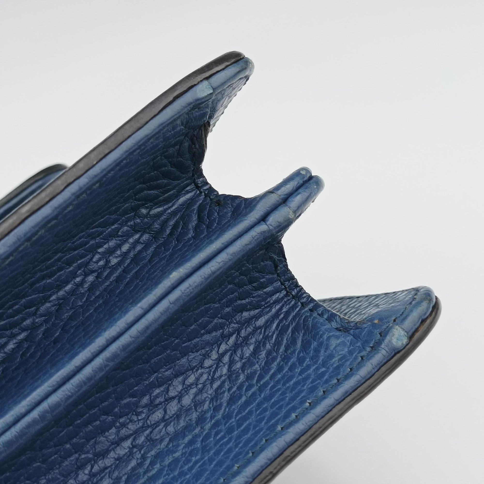 Secondhand Gucci Interlocking G Blue Leather 510304 shoulderbag | stylenewstar