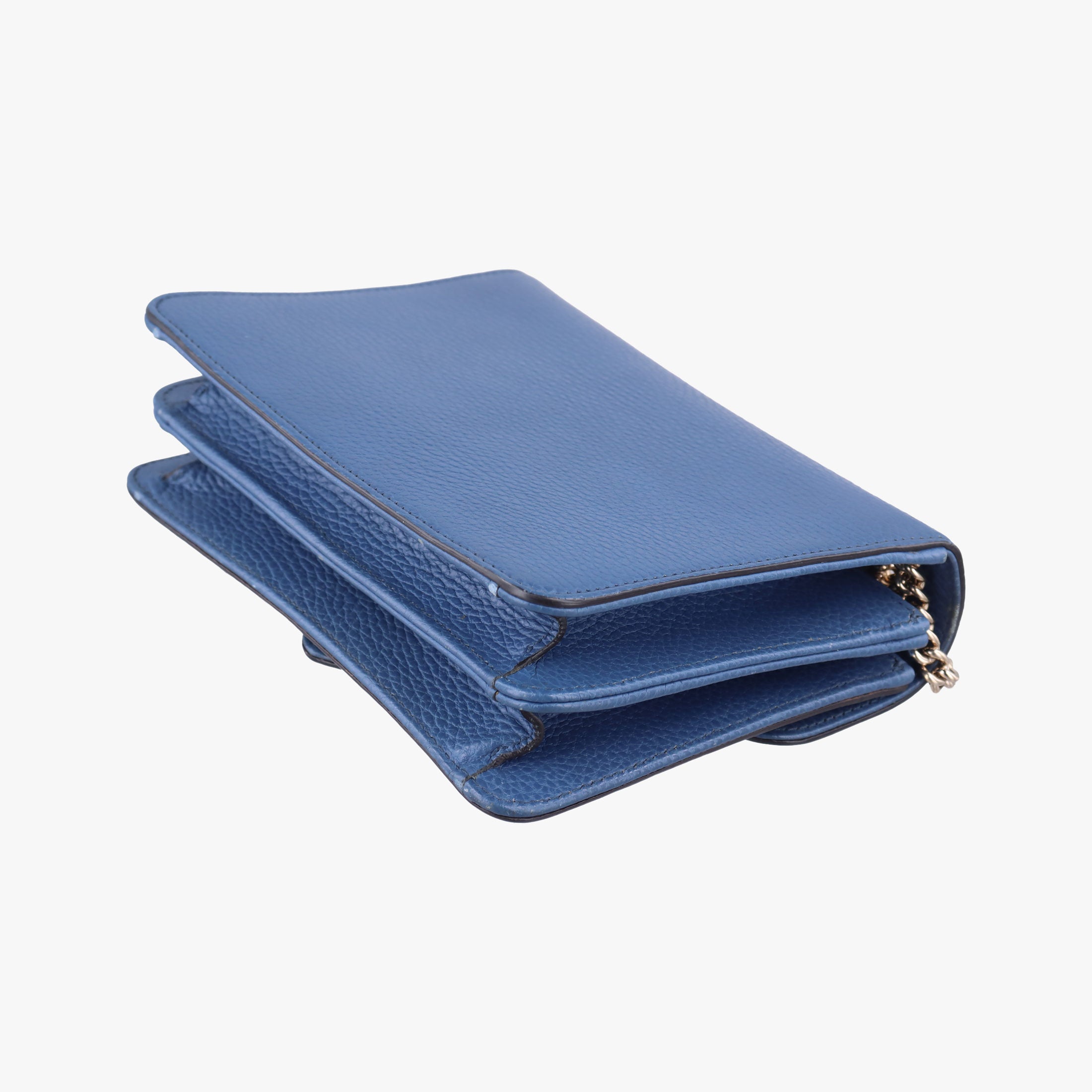 Secondhand Gucci Interlocking G Blue Leather 510304 shoulderbag | stylenewstar