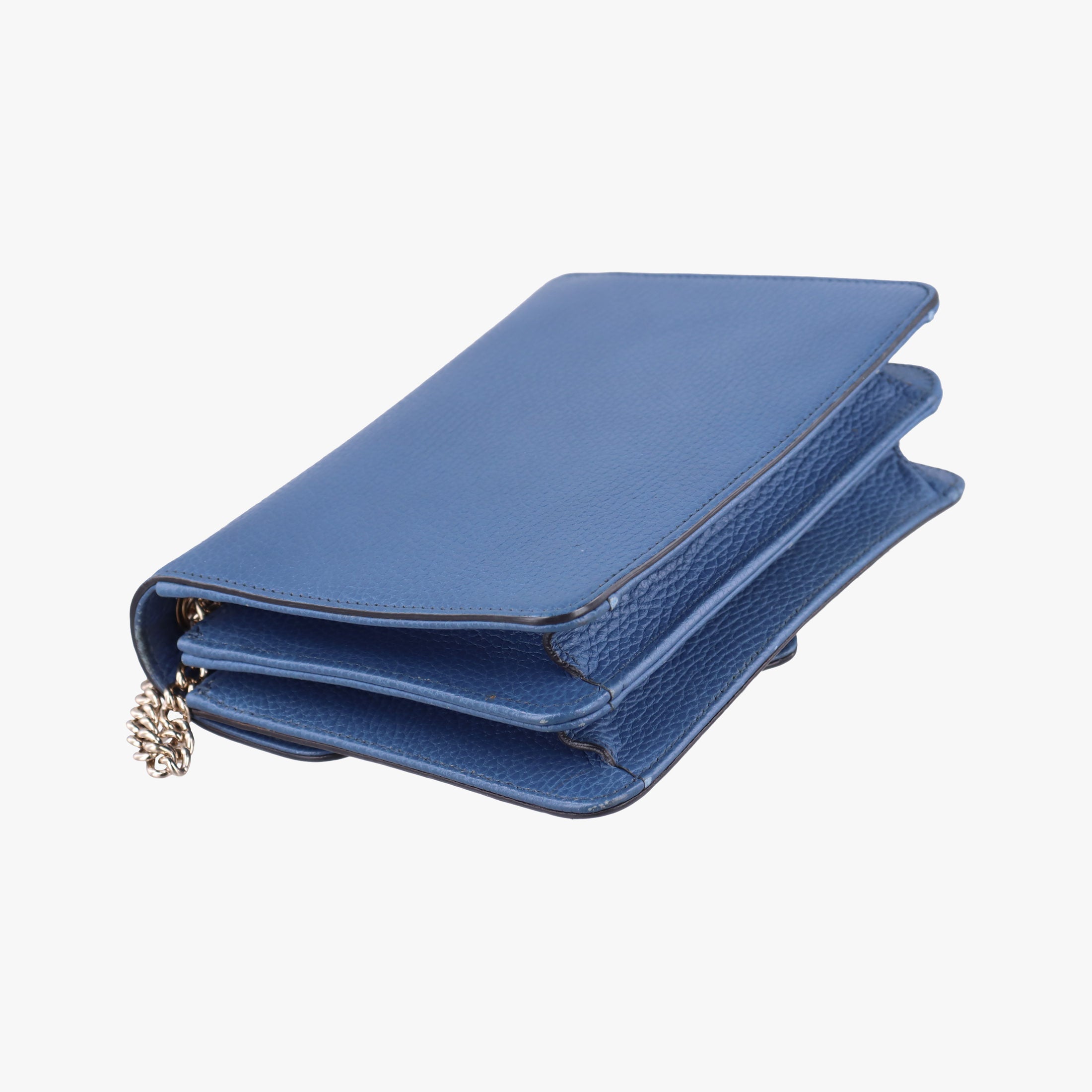 Secondhand Gucci Interlocking G Blue Leather 510304 shoulderbag | stylenewstar