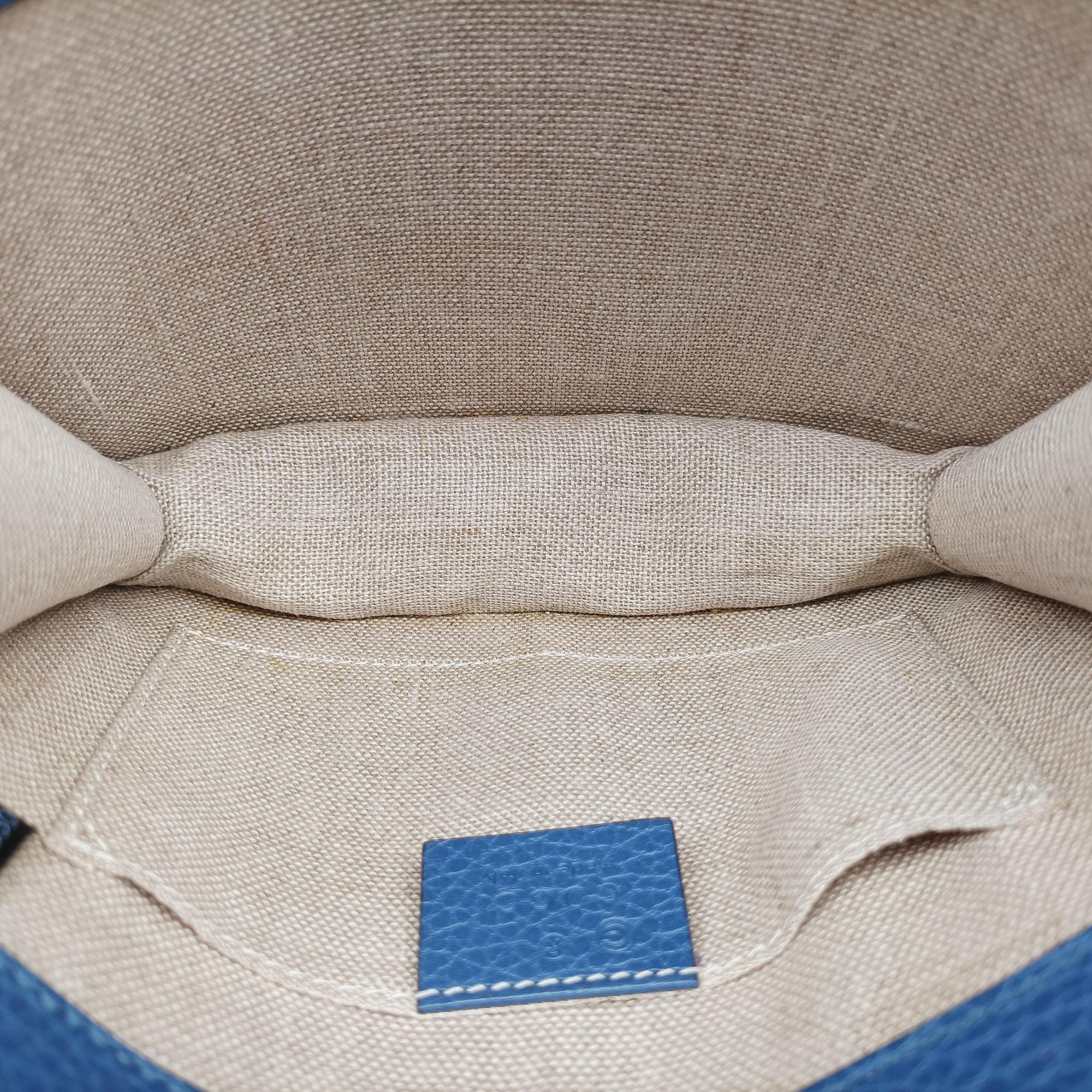Secondhand Gucci Interlocking G Blue Leather 510304 shoulderbag | stylenewstar