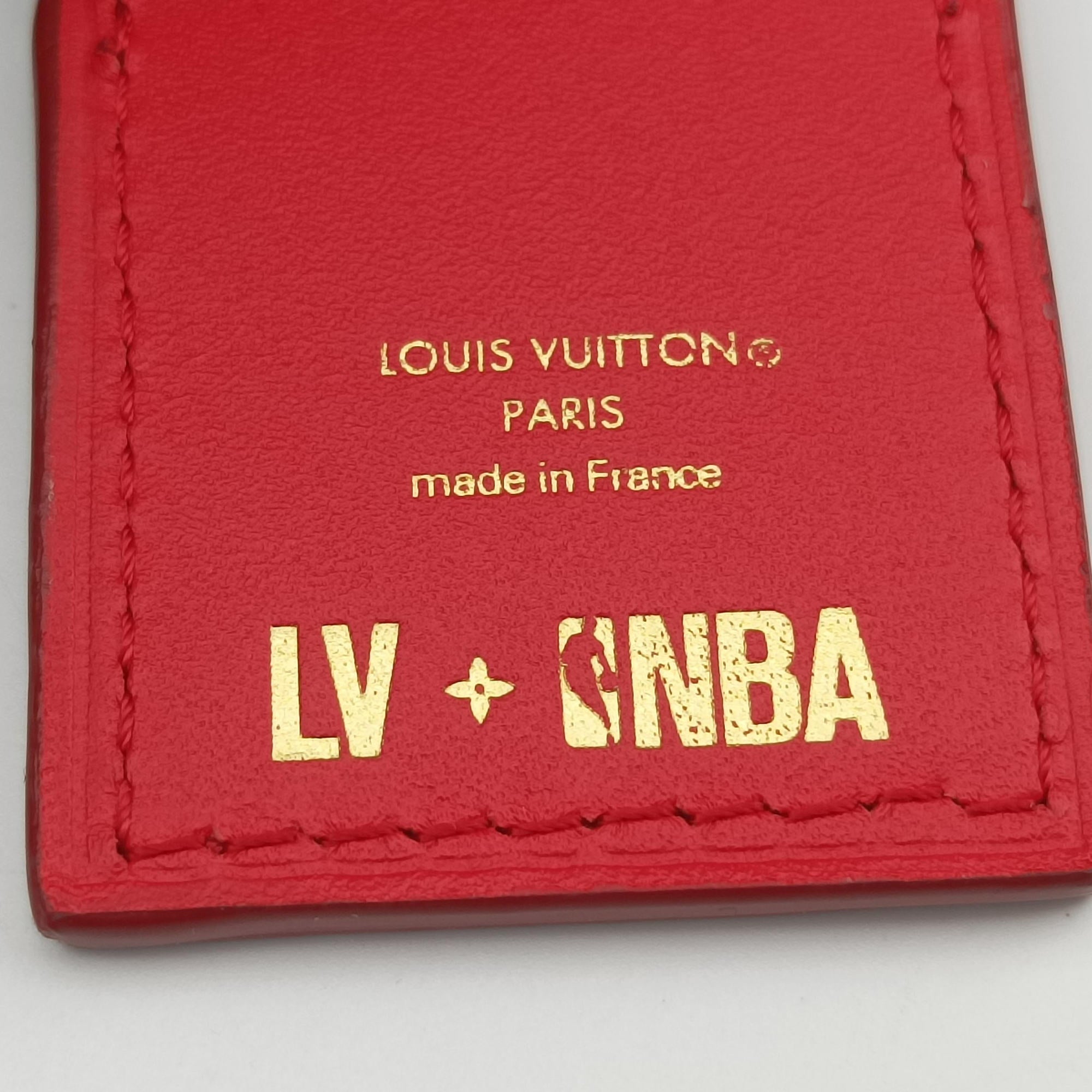 Vintage Louis Vuitton LVxNBA Soft Trunk Phone Box brown×white Monogram Canvas×calf leather M80102 shoulderbag | stylenewstar