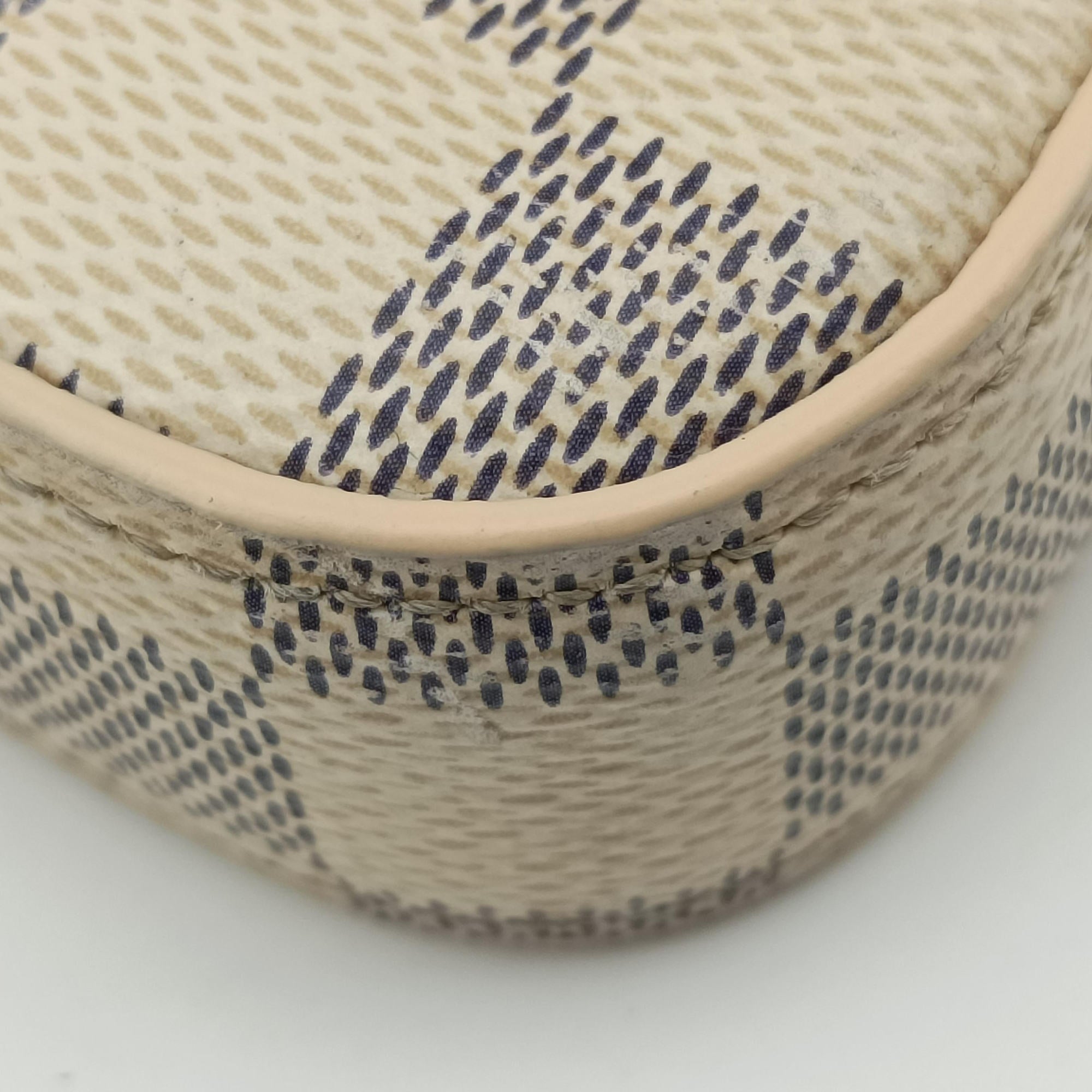 Pre-owned Louis Vuitton Pochette FeLICIE AZUR Damier Canvas N63106 shoulderbag | stylenewstar