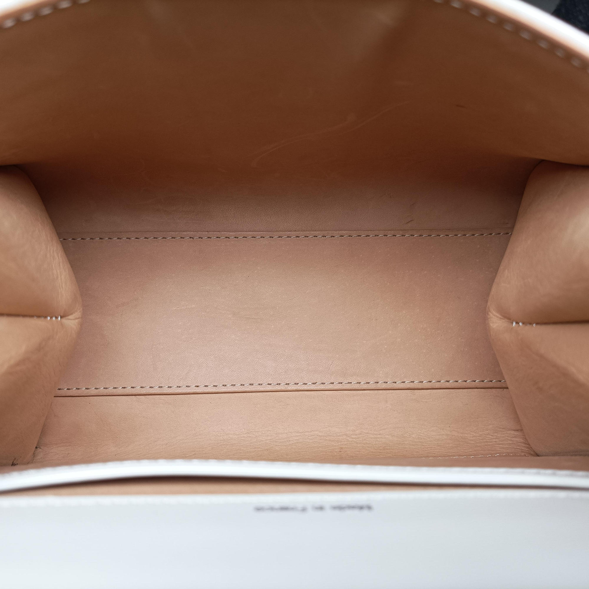 Pre-owned Delvaux Brillant mini White Leather  handbag | stylenewstar