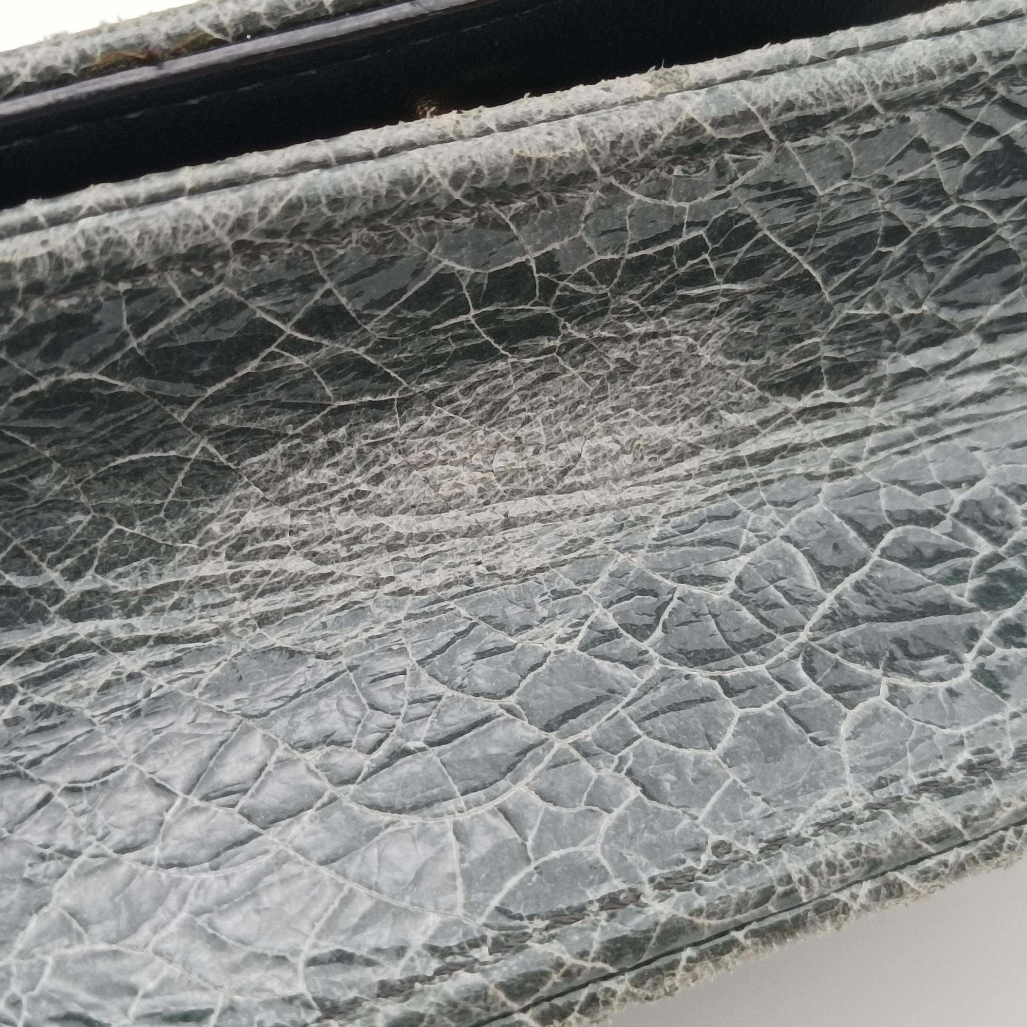 Pre-owned Christian Dior Diorama Grey Leather  shoulderbag | stylenewstar