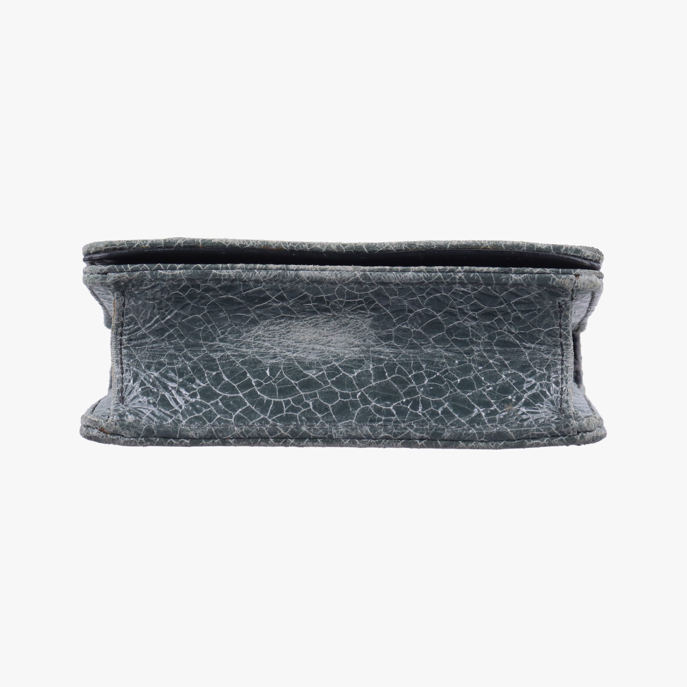 Pre-owned Christian Dior Diorama Grey Leather  shoulderbag | stylenewstar
