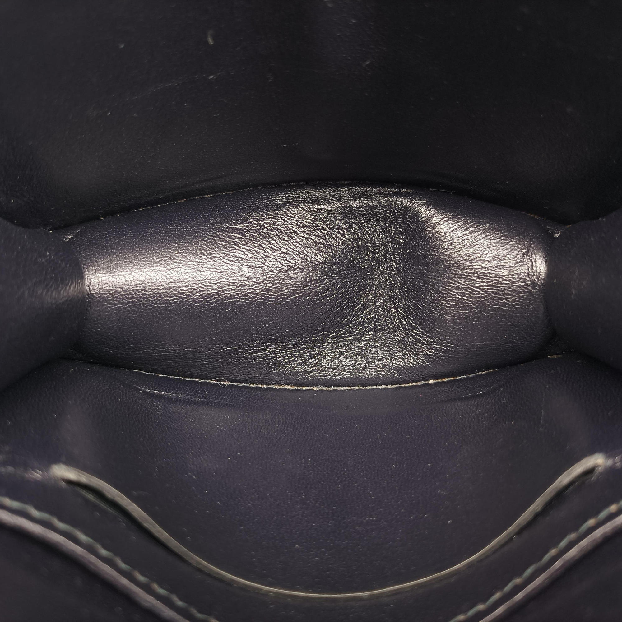 Pre-owned Christian Dior Diorama Grey Leather  shoulderbag | stylenewstar
