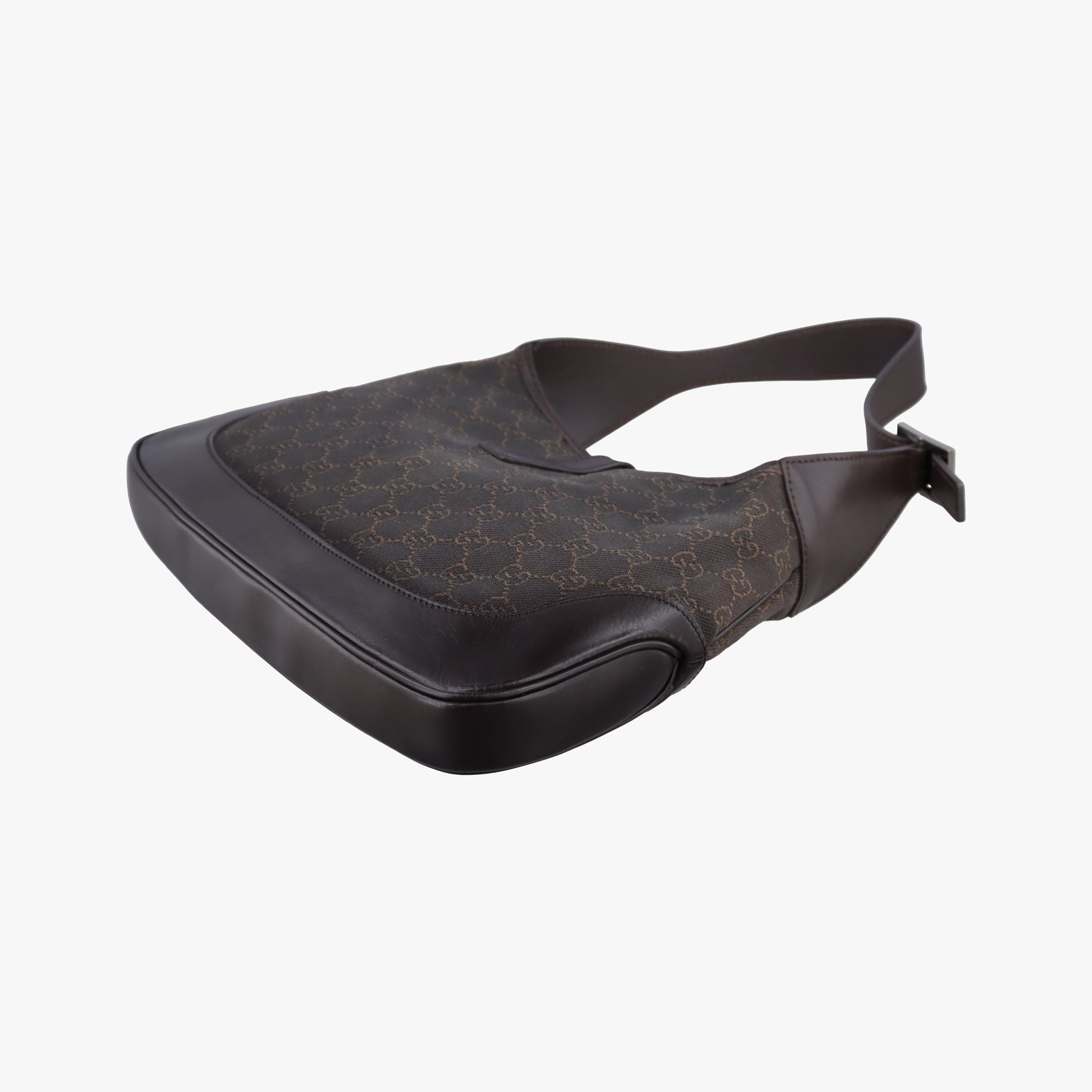 Pre-owned Gucci Jackie Brown canvas×leather 00963 shoulderbag | stylenewstar