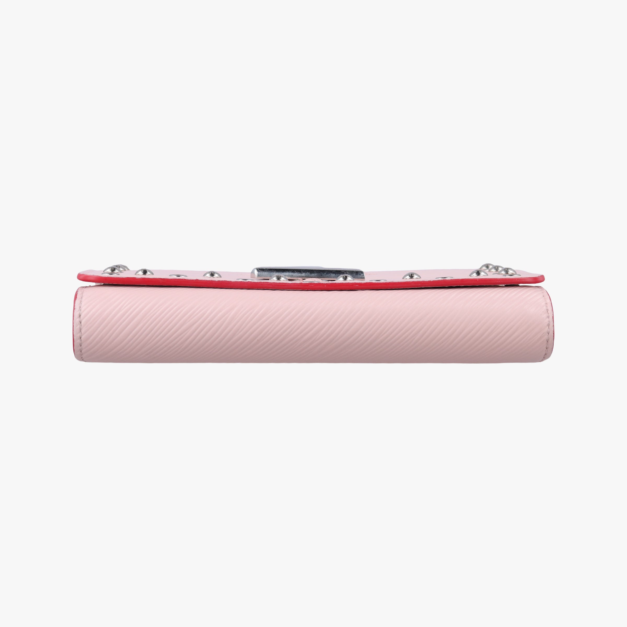 Pre-owned Louis Vuitton Twist Chain Wallet Rose Ballerine Epi M62307 shoulderbag | stylenewstar