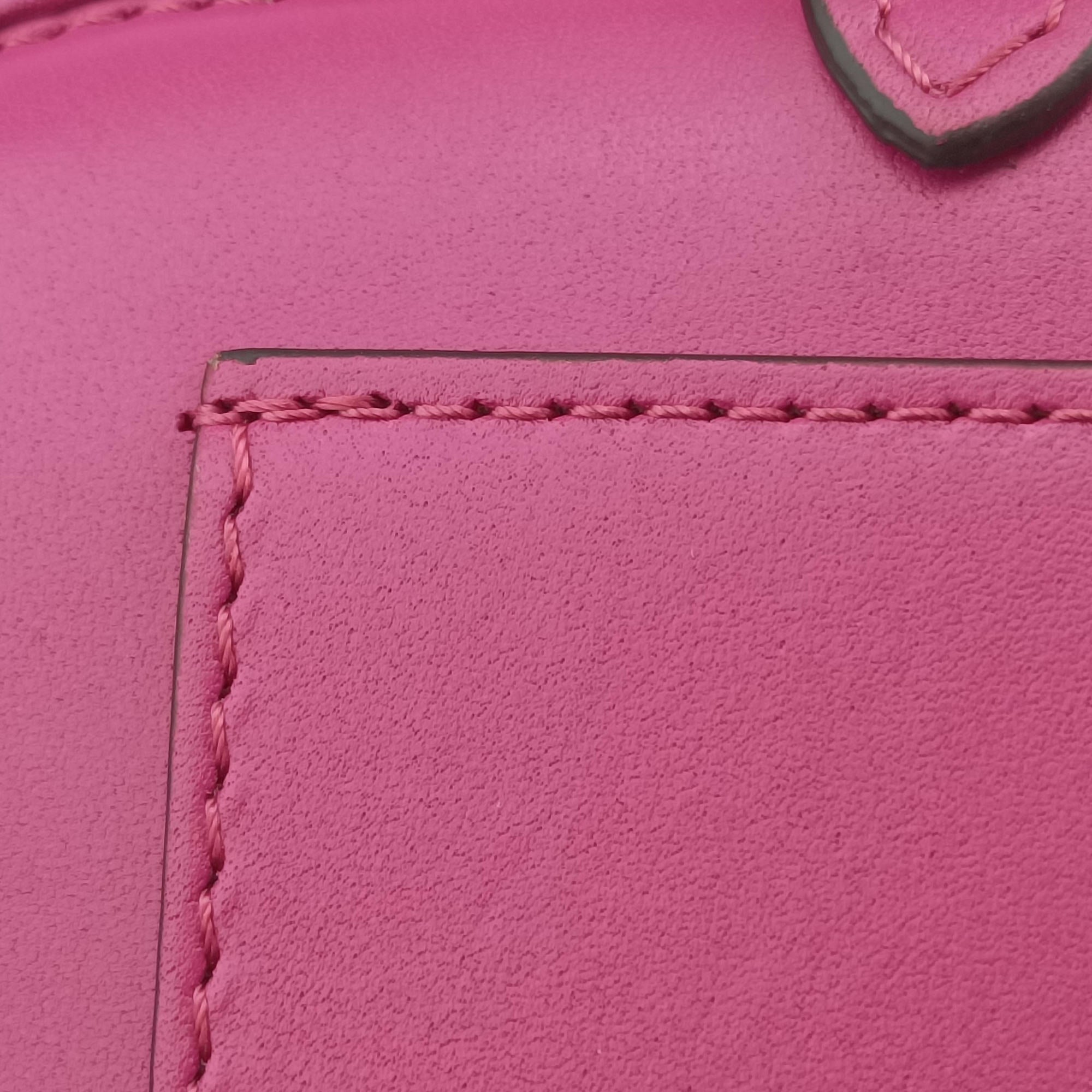 Pre-owned Fendi C'mon Small Rose Leather 7AS219 shoulderbag | stylenewstar