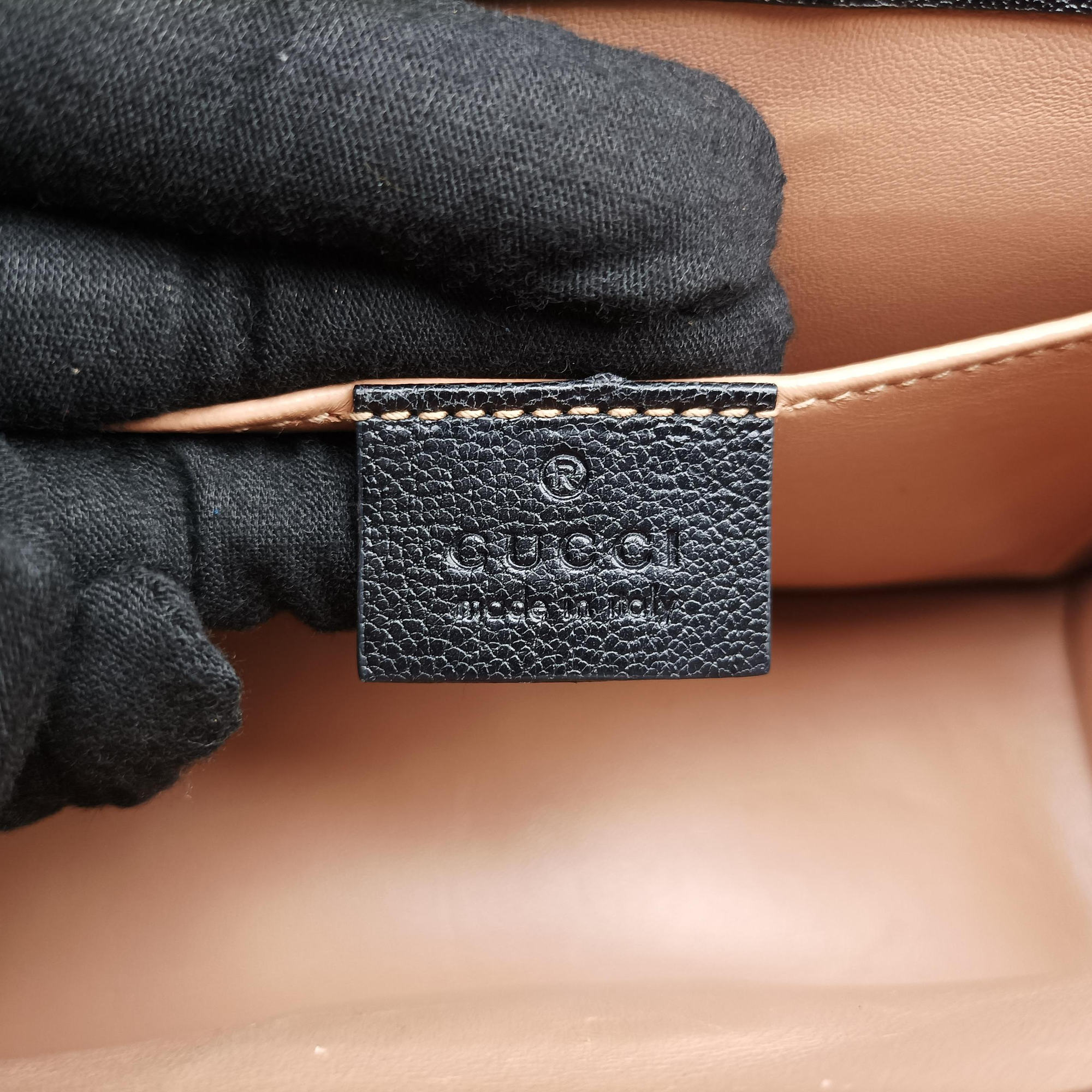 Pre-owned Gucci Fox Brooch Bamboo Beige×Multicolour PVC coated canvas×leather 466428 handbag | stylenewstar