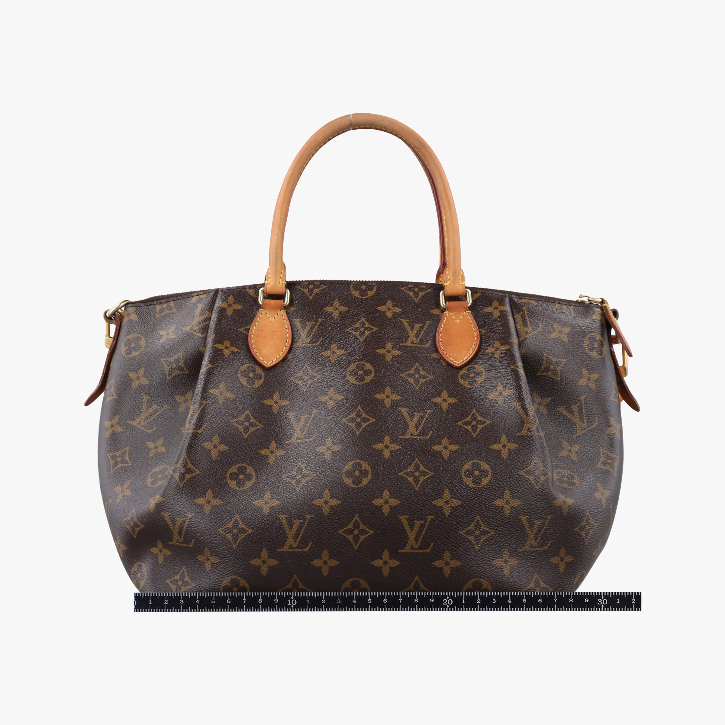 Secondhand Louis Vuitton TURENNE MM Brown Monogram Canvas M48814 shoulderbag | stylenewstar