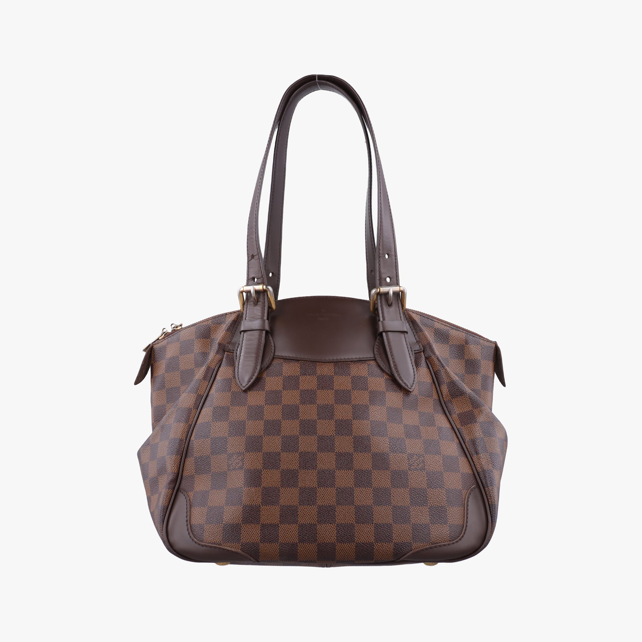 Secondhand Louis Vuitton VERONA MM EBENE Damier Canvas N41118 shoulderbag | stylenewstar