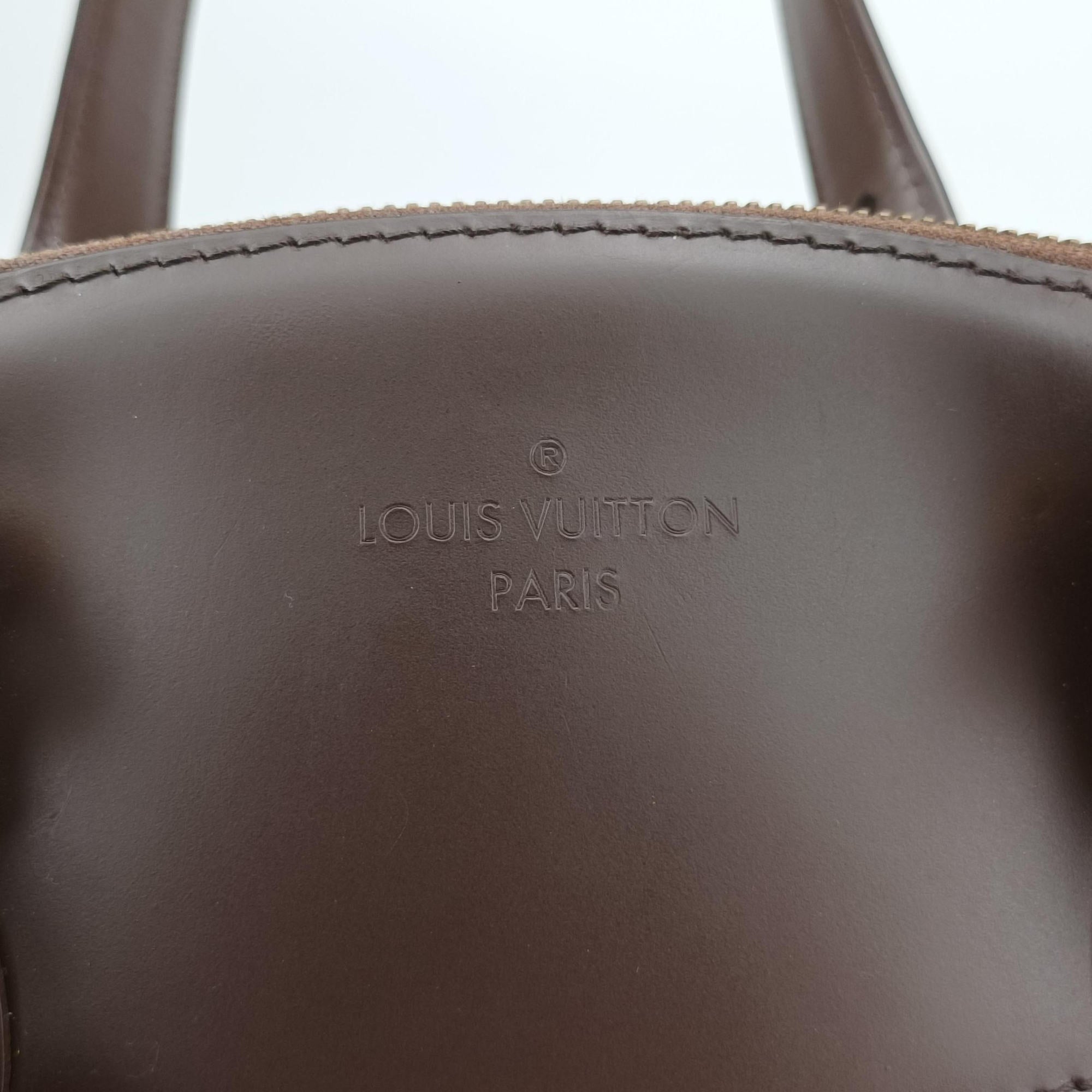 Secondhand Louis Vuitton VERONA MM EBENE Damier Canvas N41118 shoulderbag | stylenewstar